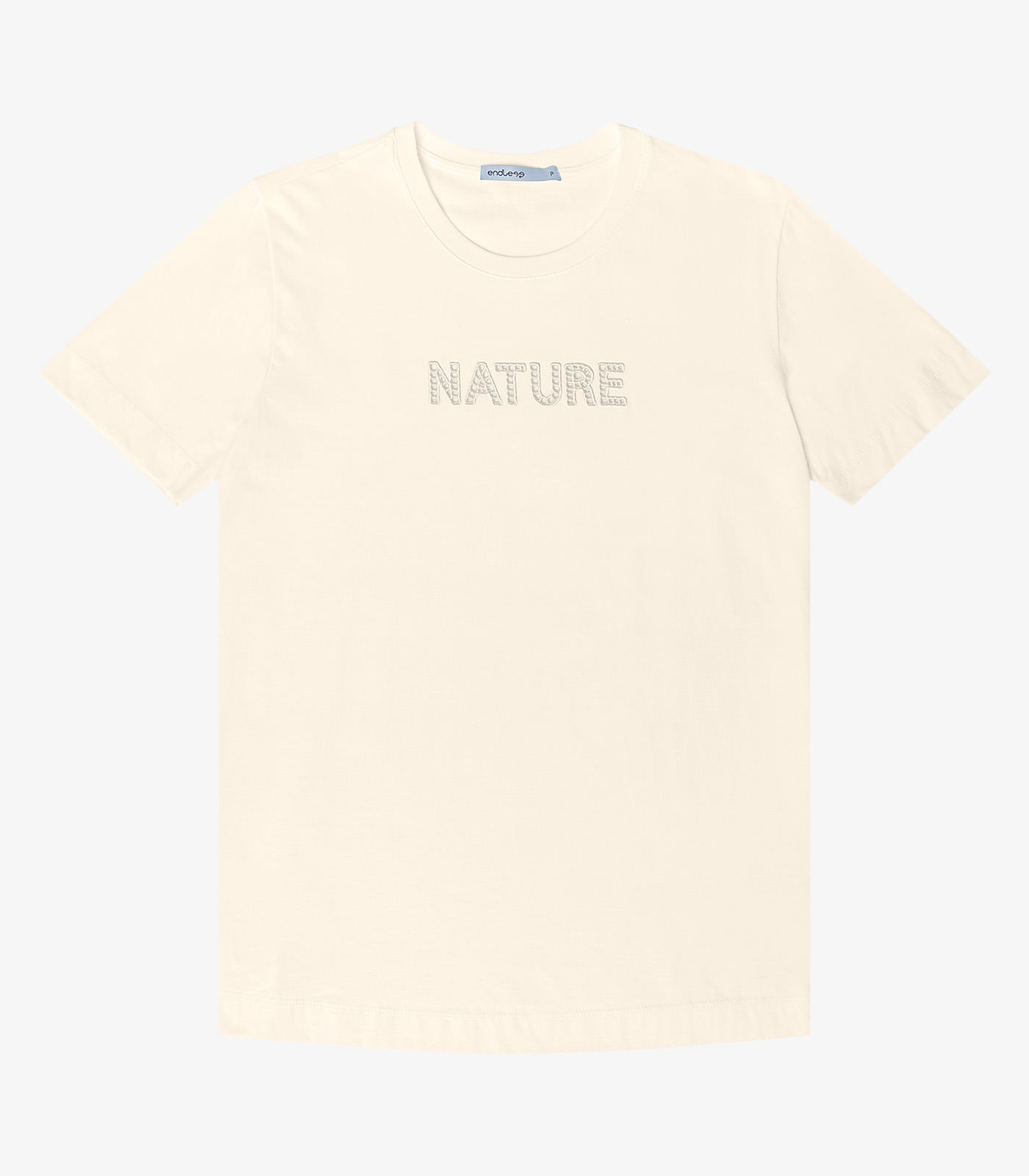 Camiseta Feminina Endless Bege - Imagem 2