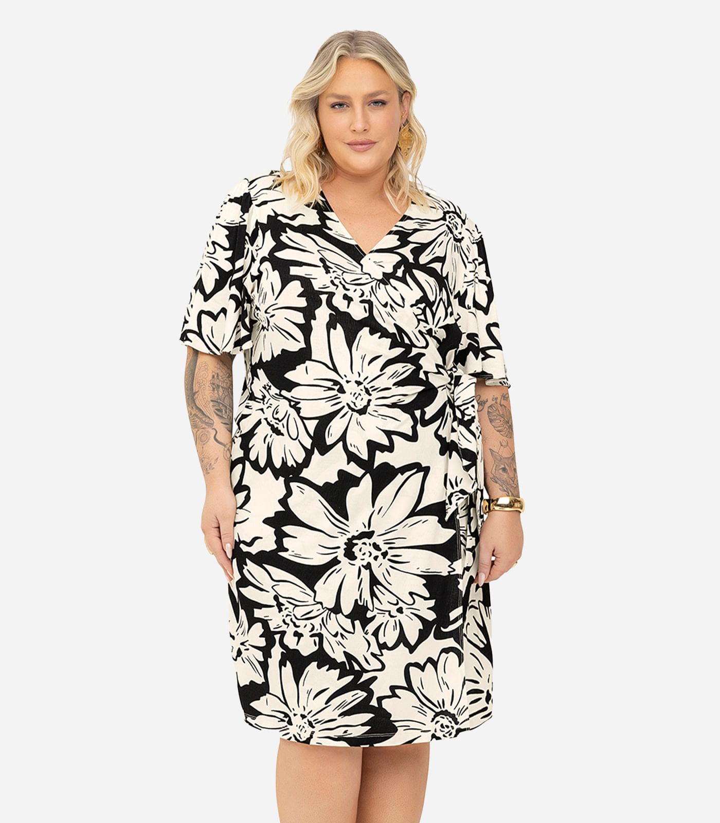 Vestido Curto Secret Glam Preto