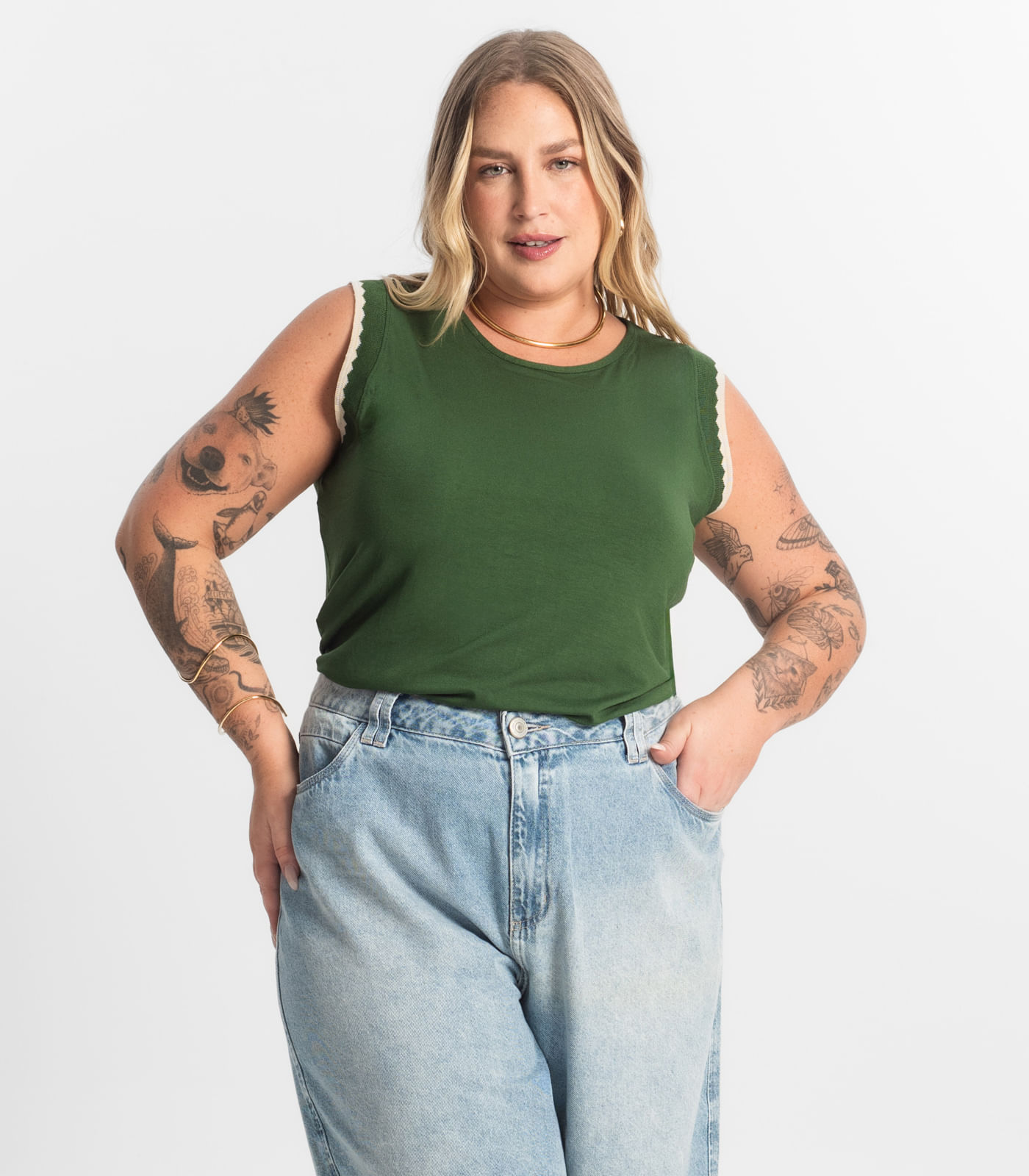 Regata Feminina Secret Glam Verde