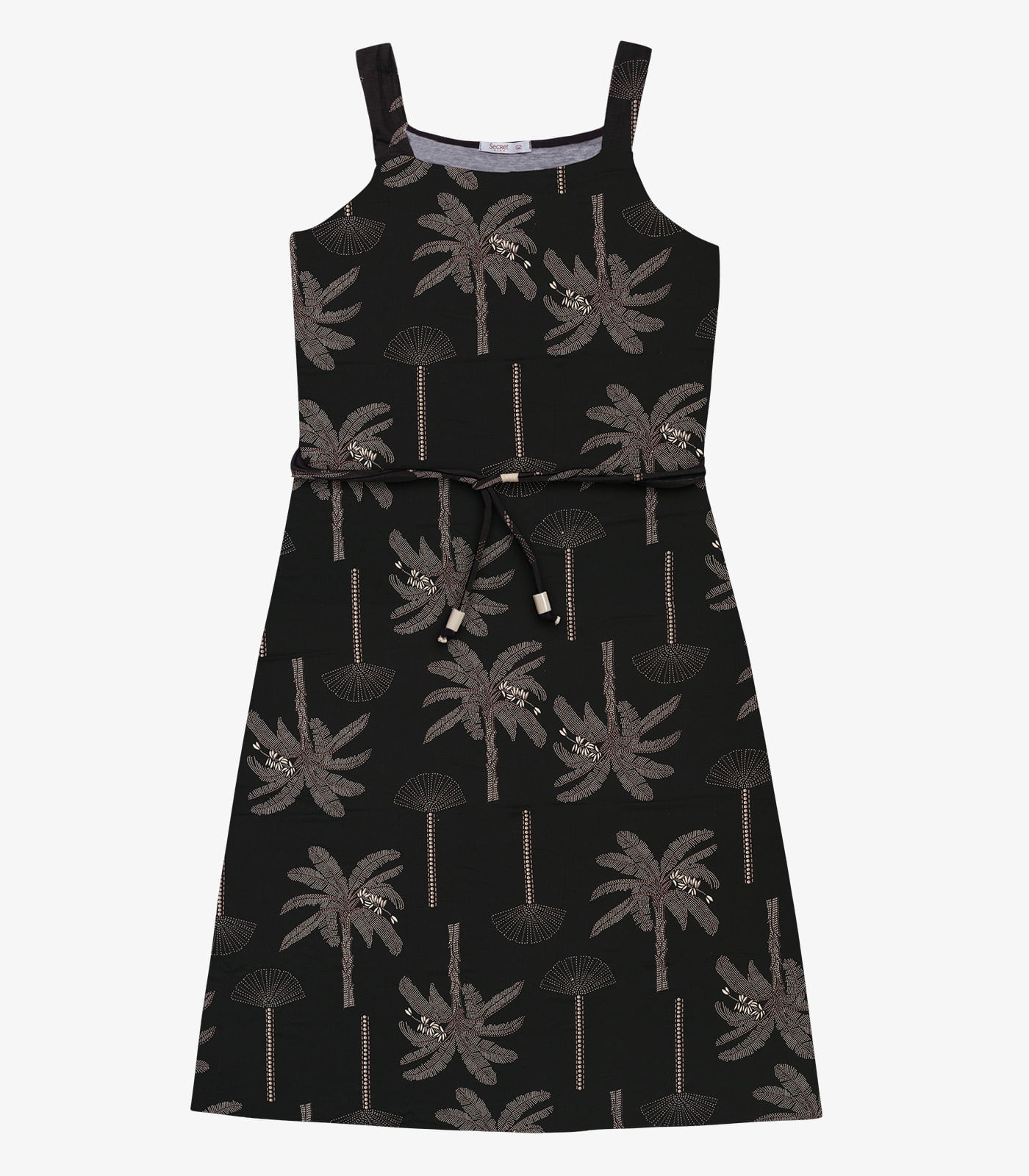 Vestido Midi Secret Glam Preto - Imagem 8