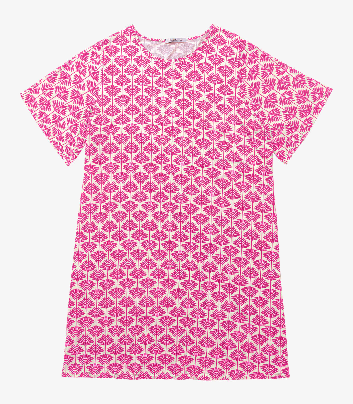 Vestido Estampado Plus Size Secret Glam Rosa - Imagem 20