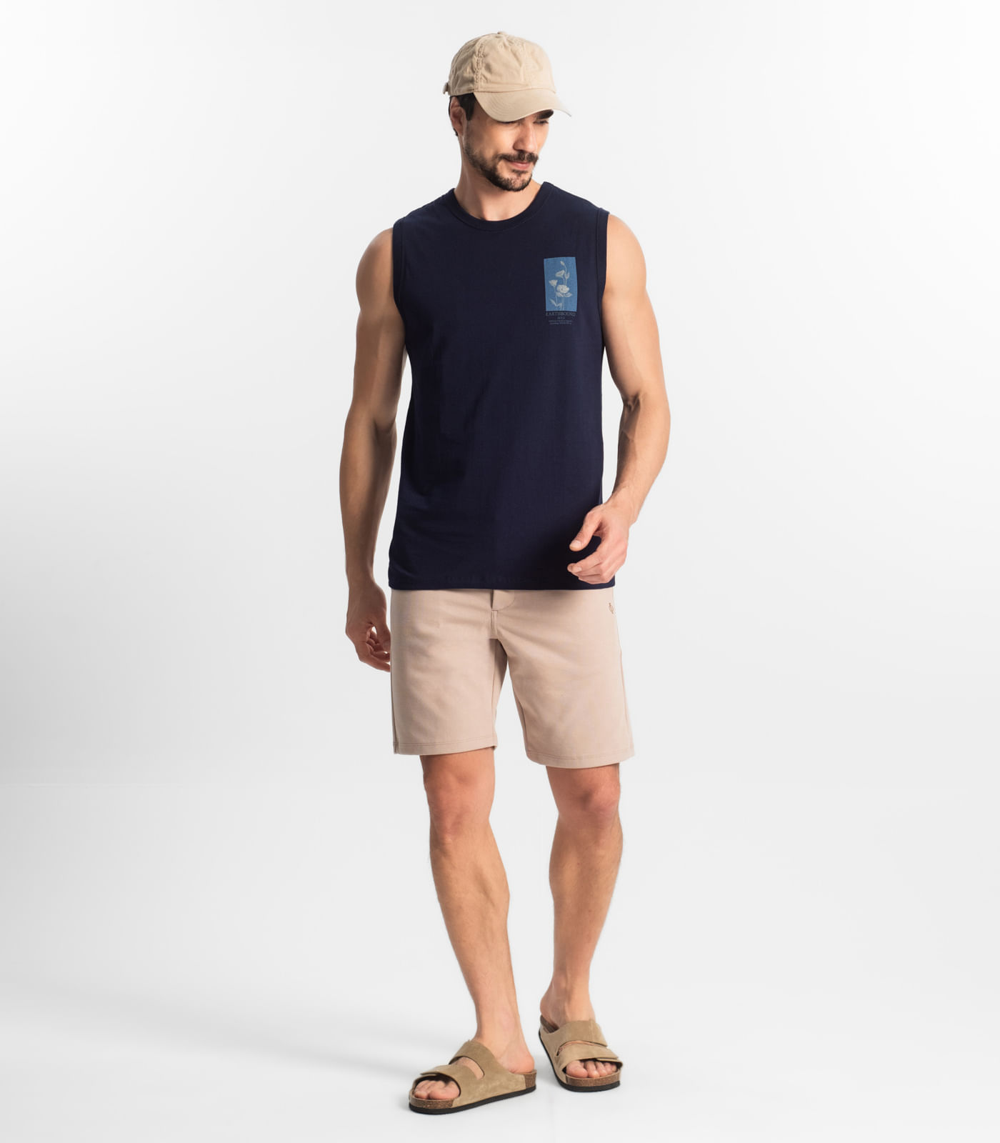 Regata Masculina Diametro Azul - Imagem 4