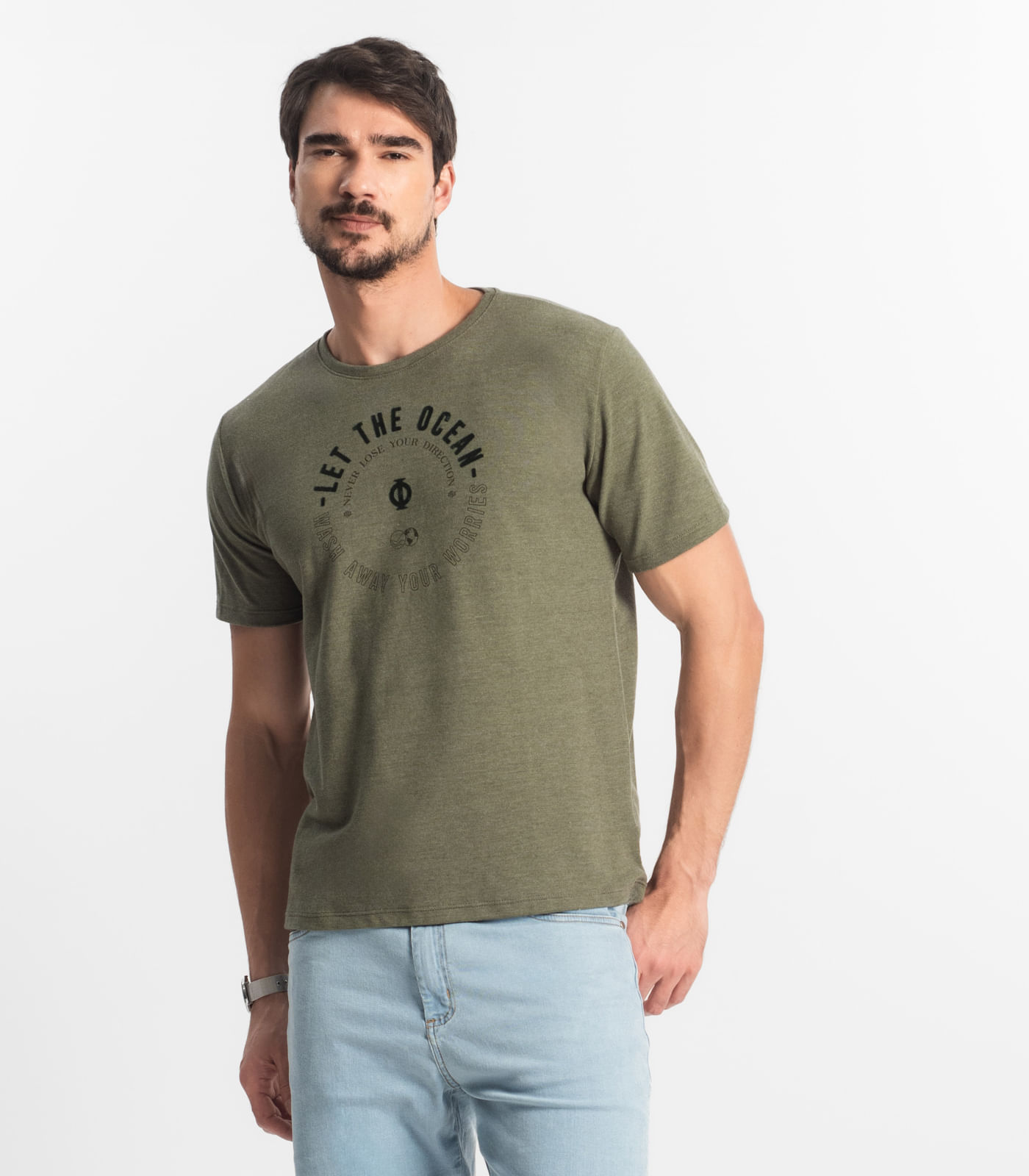 Camiseta Masculina Diametro Verde