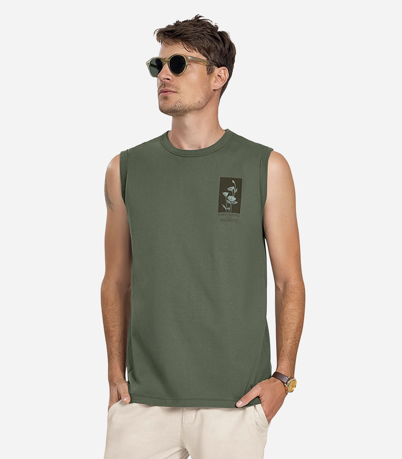 Regata Masculina Diametro Verde