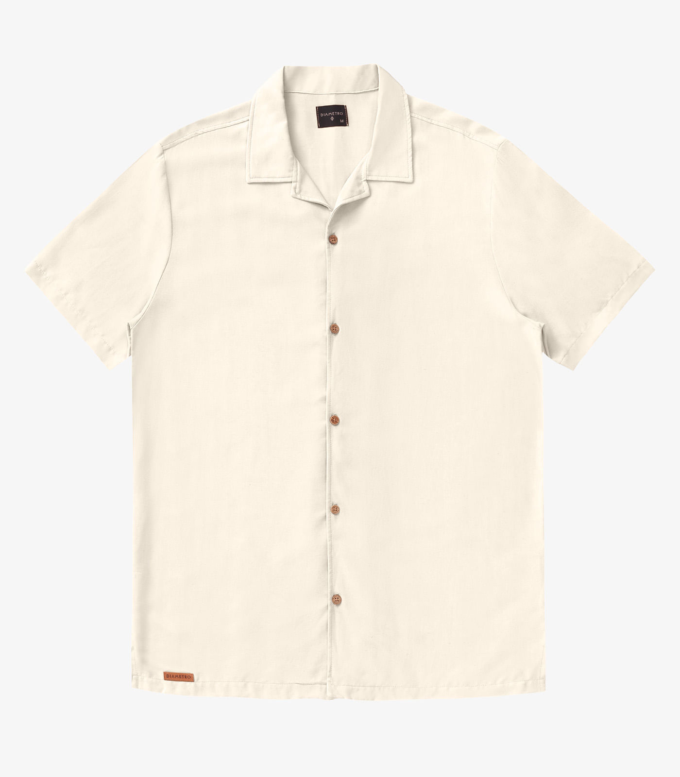 Camisa Masculina Viscolinho Diametro Bege - Imagem 20
