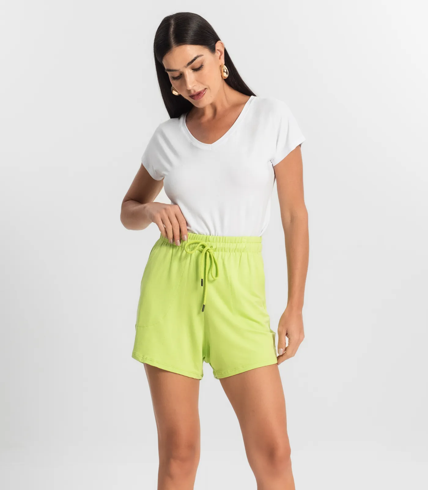 Shorts Feminino Rovitex Verde