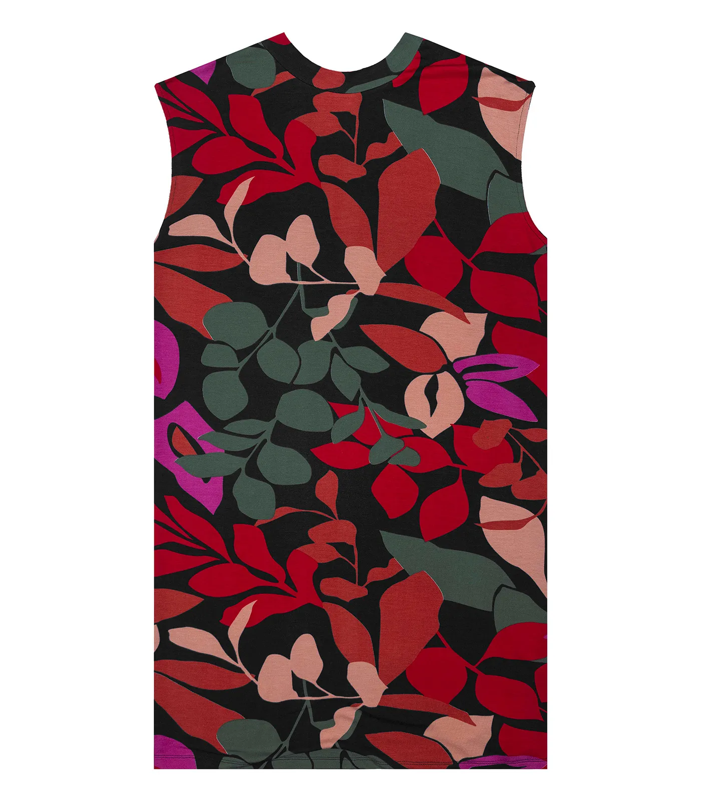 Vestido Curto Estampado Rovitex Preto - Imagem 5