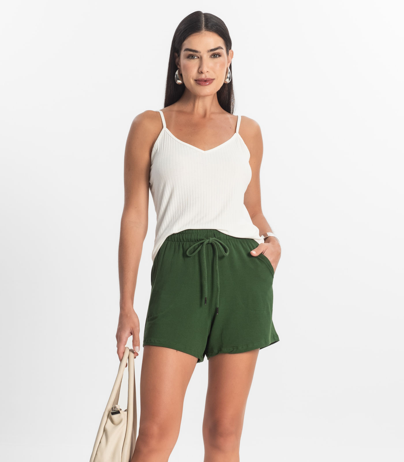Shorts Feminino Rovitex Verde