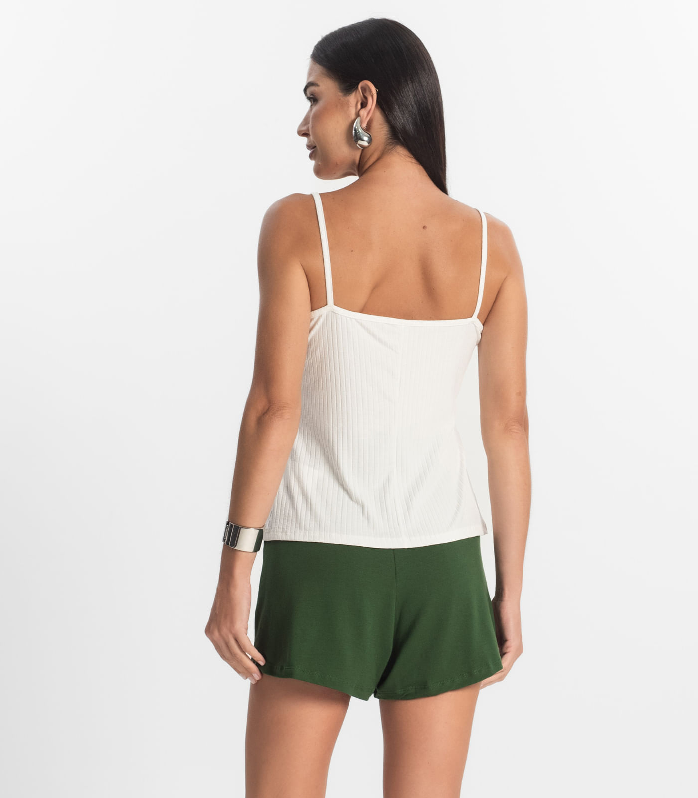 Shorts Feminino Rovitex Verde - Imagem 3