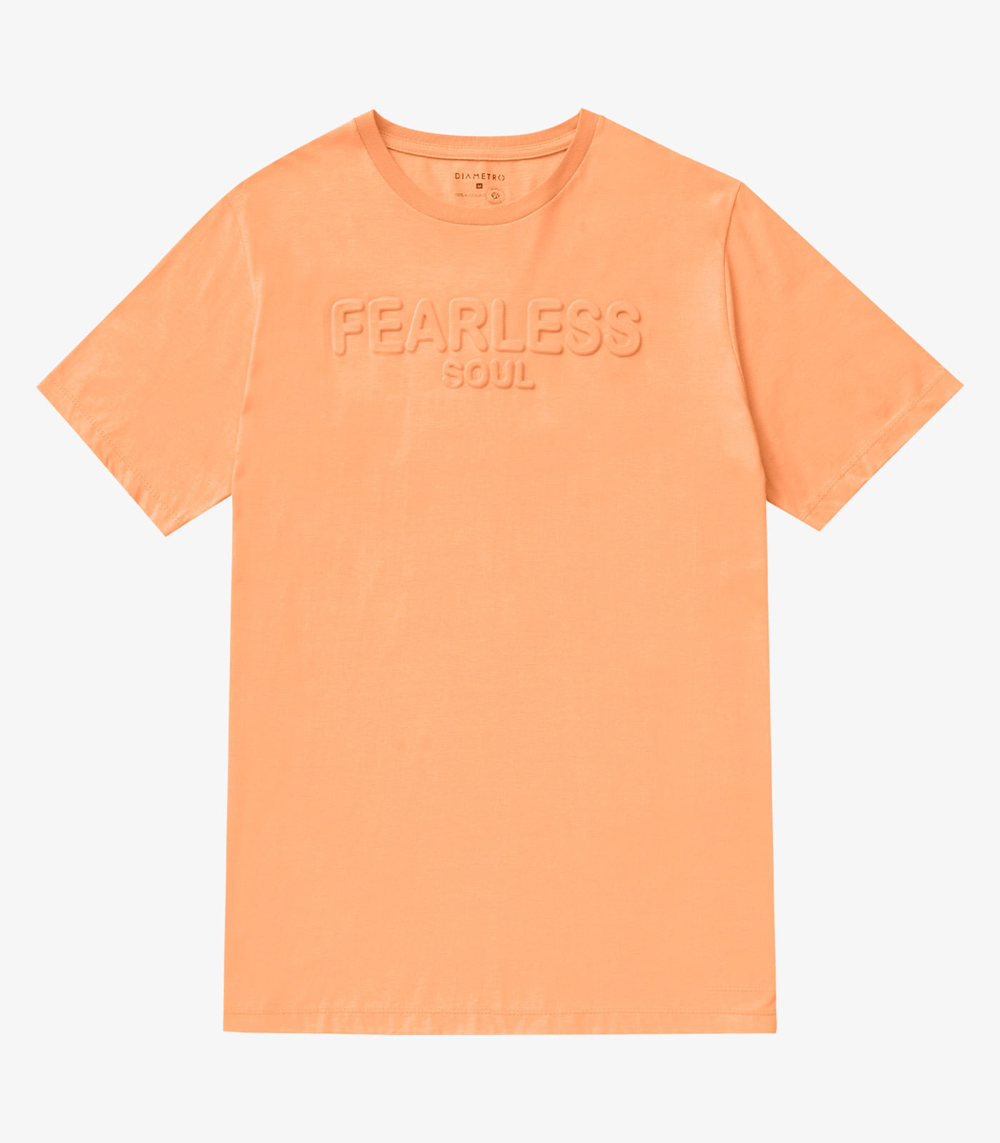 Camiseta Masculina Meia Malha Diametro Laranja - Imagem 6