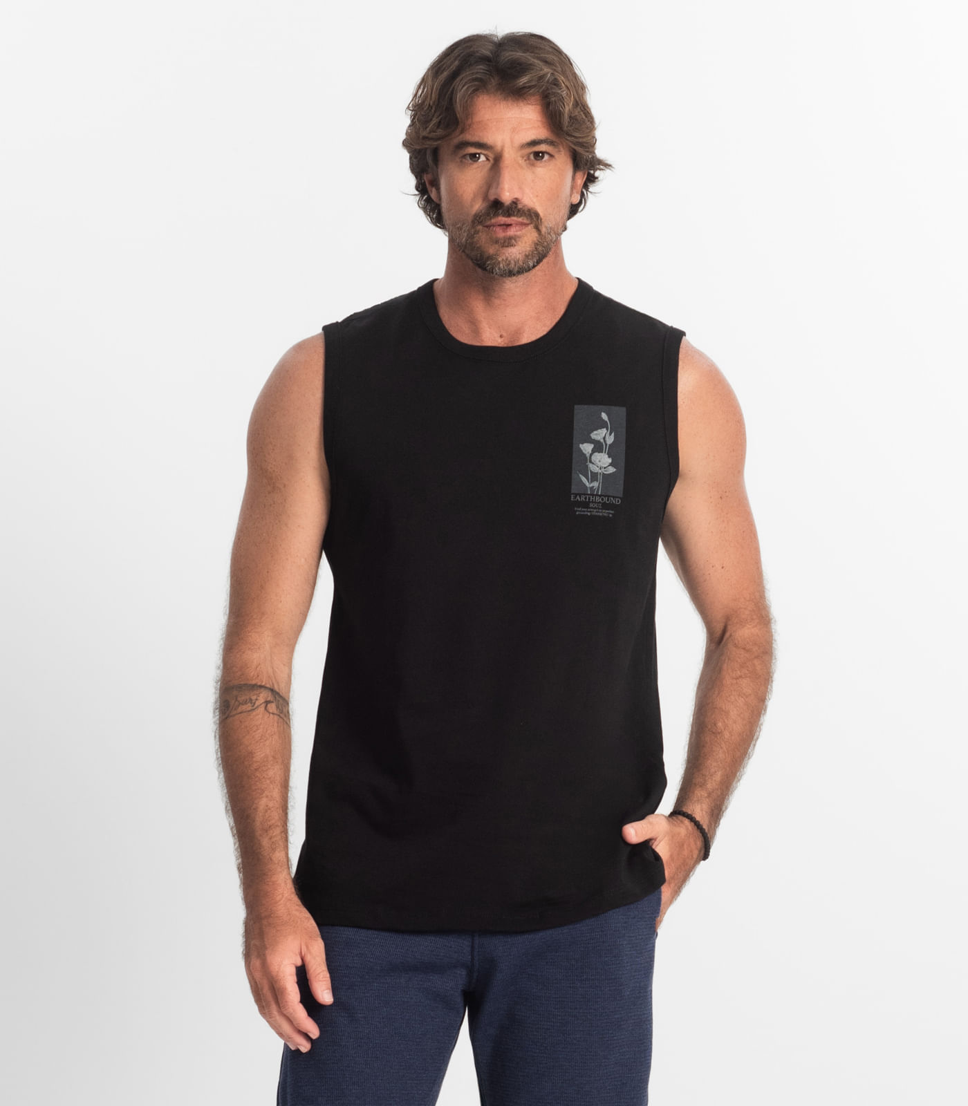 Regata Masculina Diametro Preto - Imagem 11