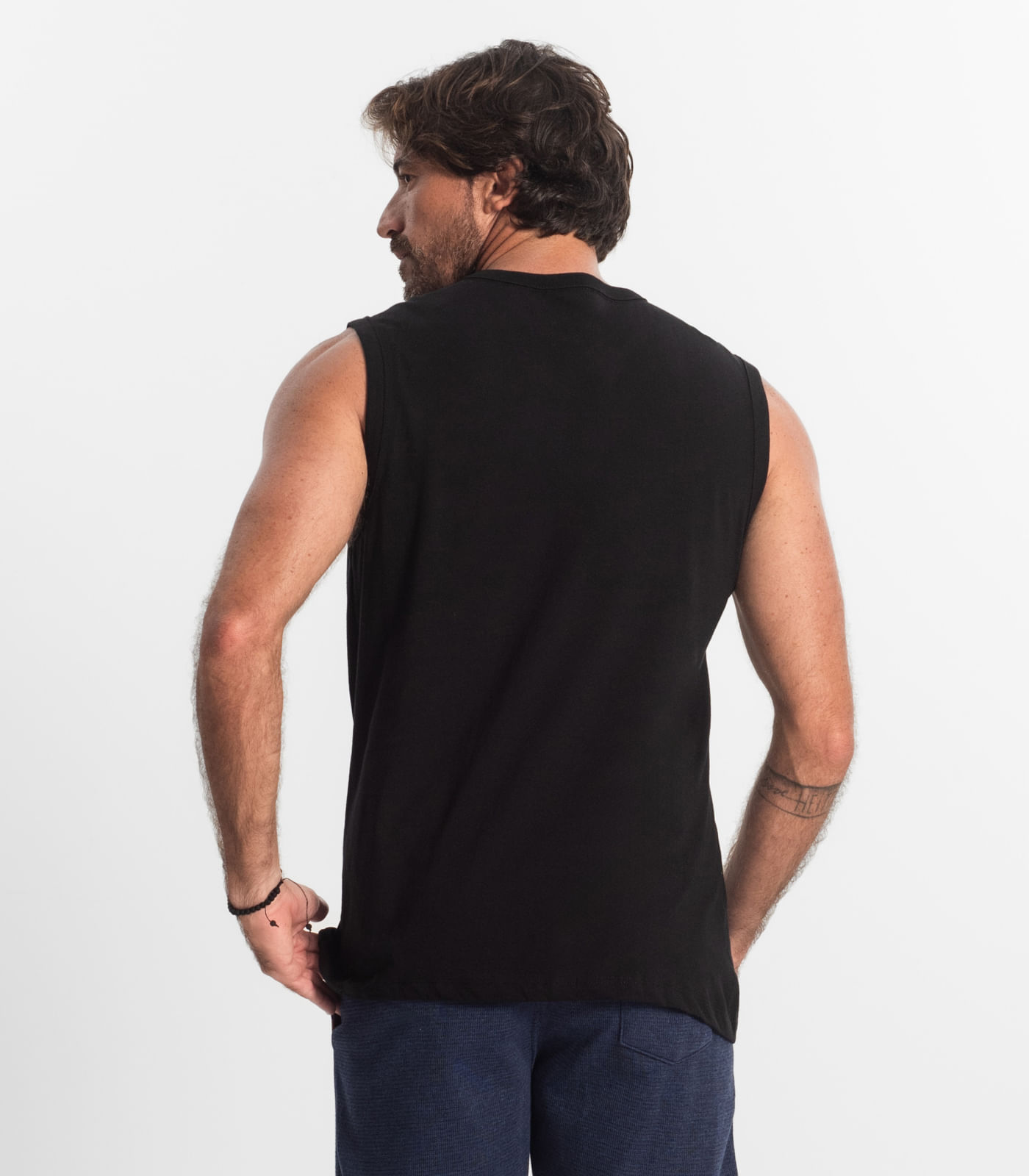 Regata Masculina Diametro Preto - Imagem 13