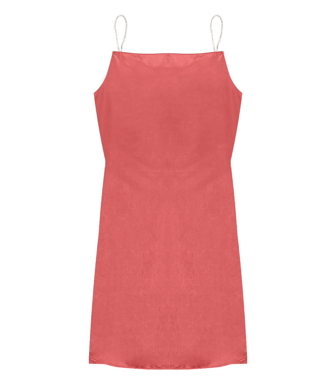 Vestido Juvenil Em Viscopoly Minty Laranja - Imagem 8