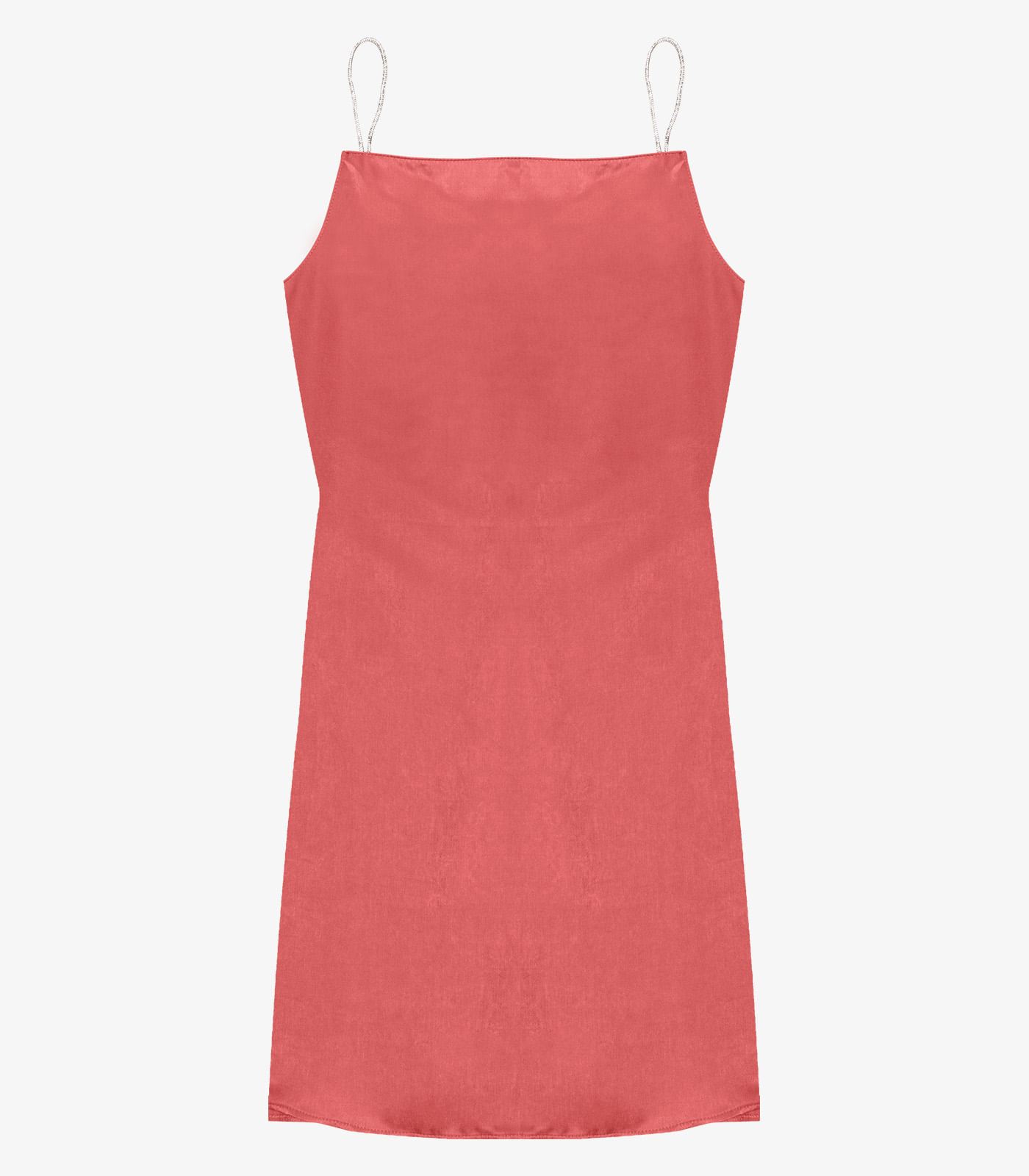 Vestido Juvenil Em Viscopoly Minty Laranja - Imagem 10