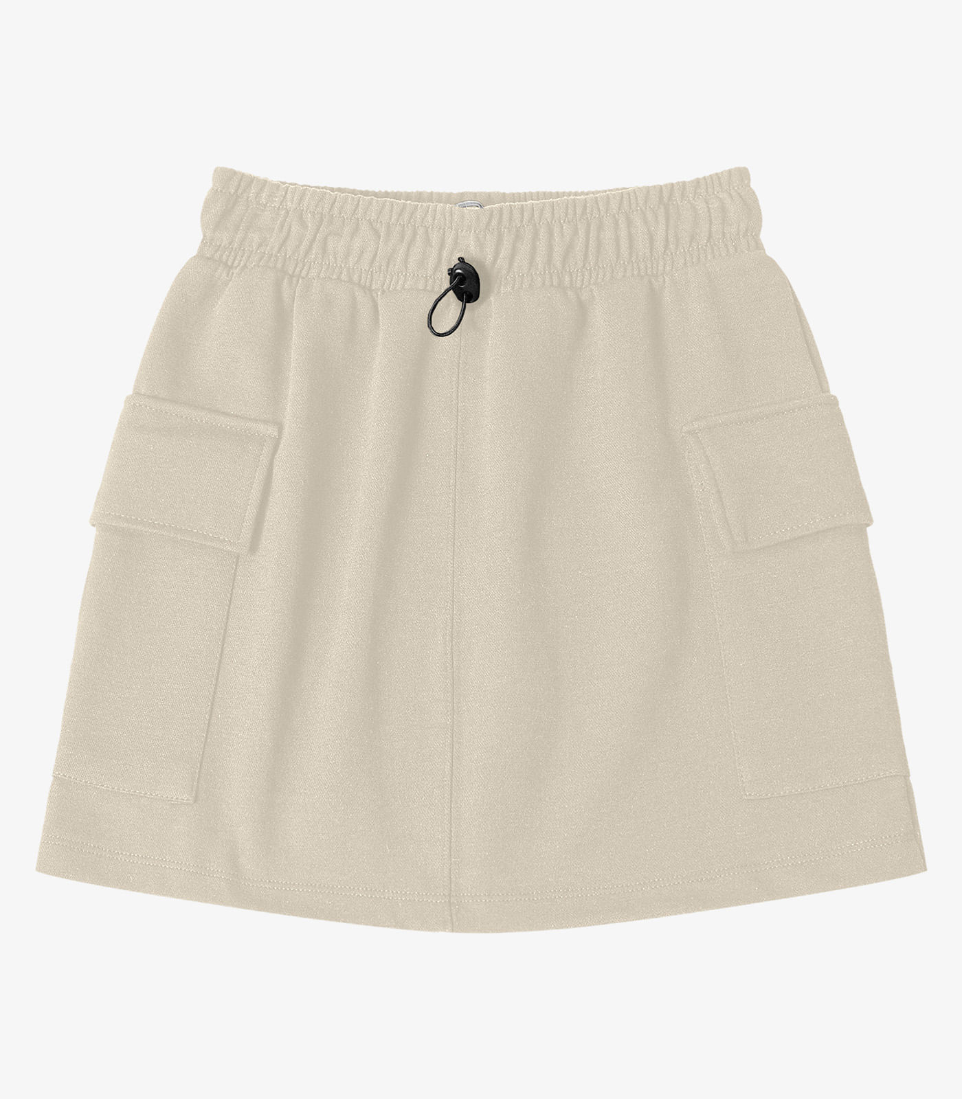 Saia Cargo Feminina Minty Bege
