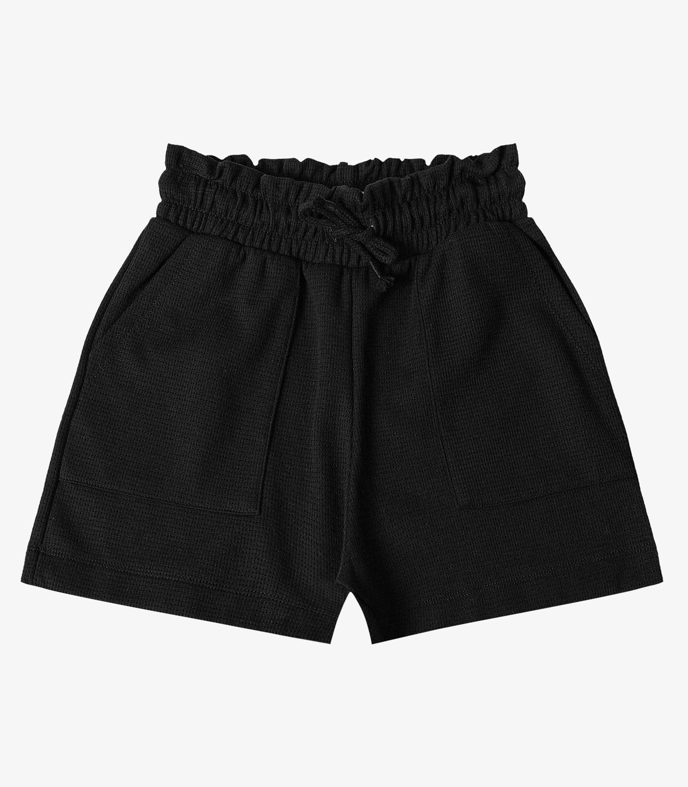 Shorts Clochard Feminino Minty Preto - Imagem 8