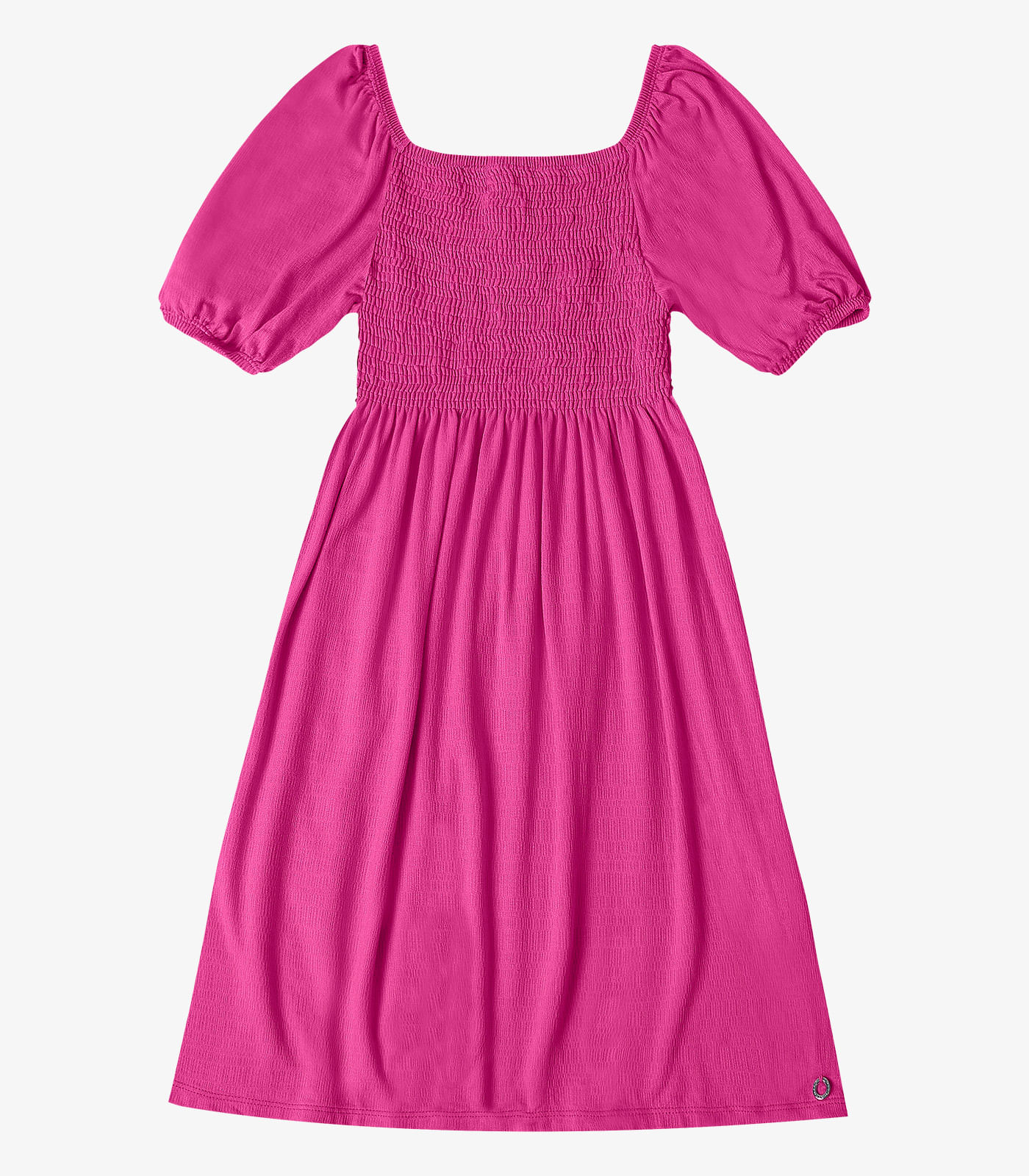 Vestido Viscose Feminino Minty Rosa - Imagem 8