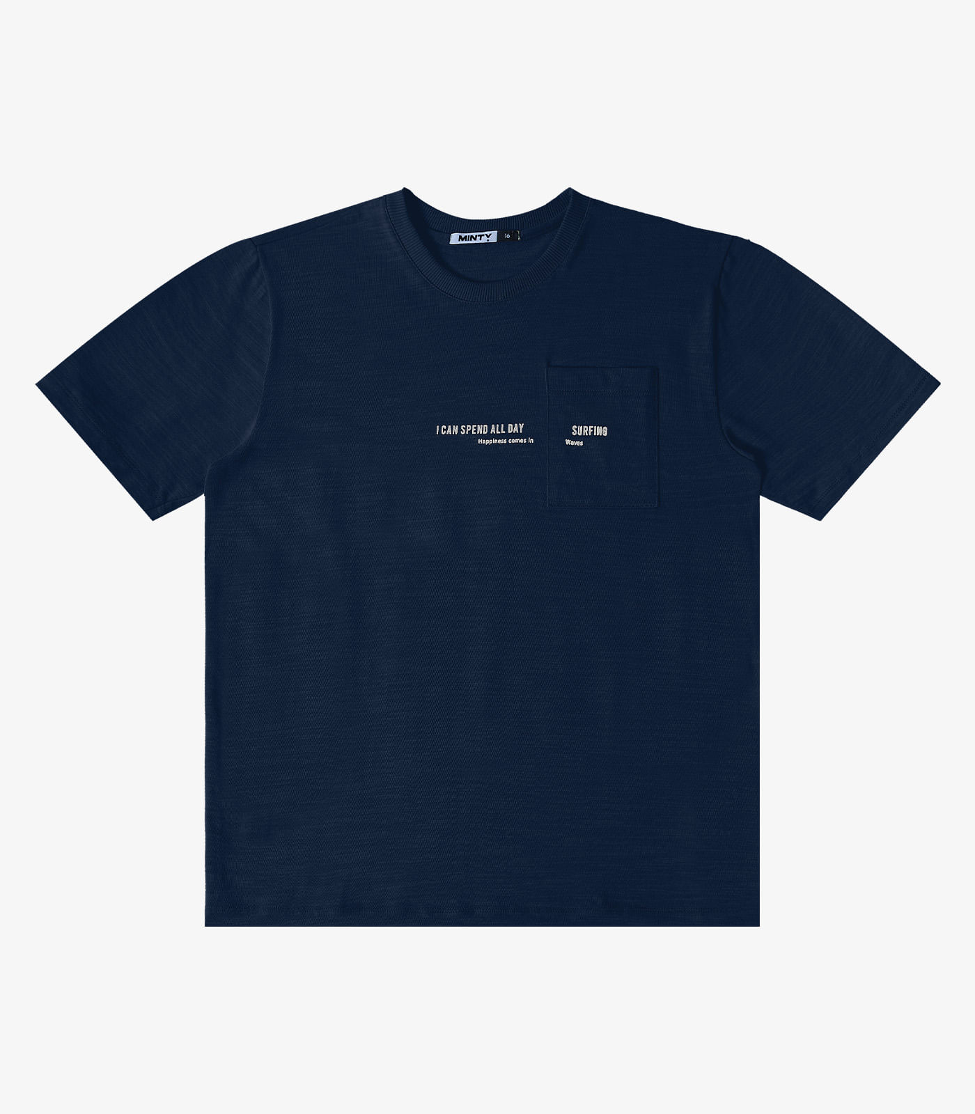 Camiseta Juvenil Malhão Flamê Masculina Minty Azul - Imagem 2