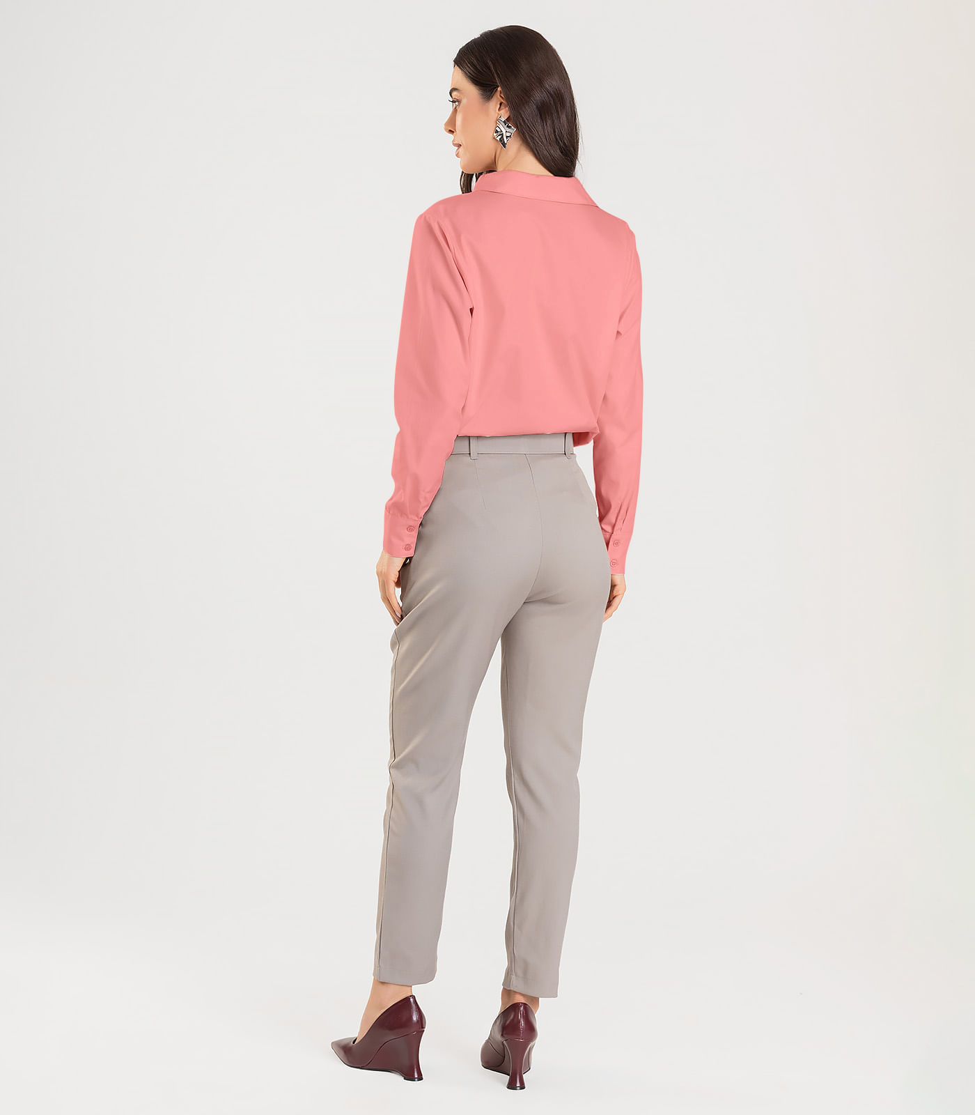 Camisa Feminina manga longa Dianna Pitanga - Imagem 3