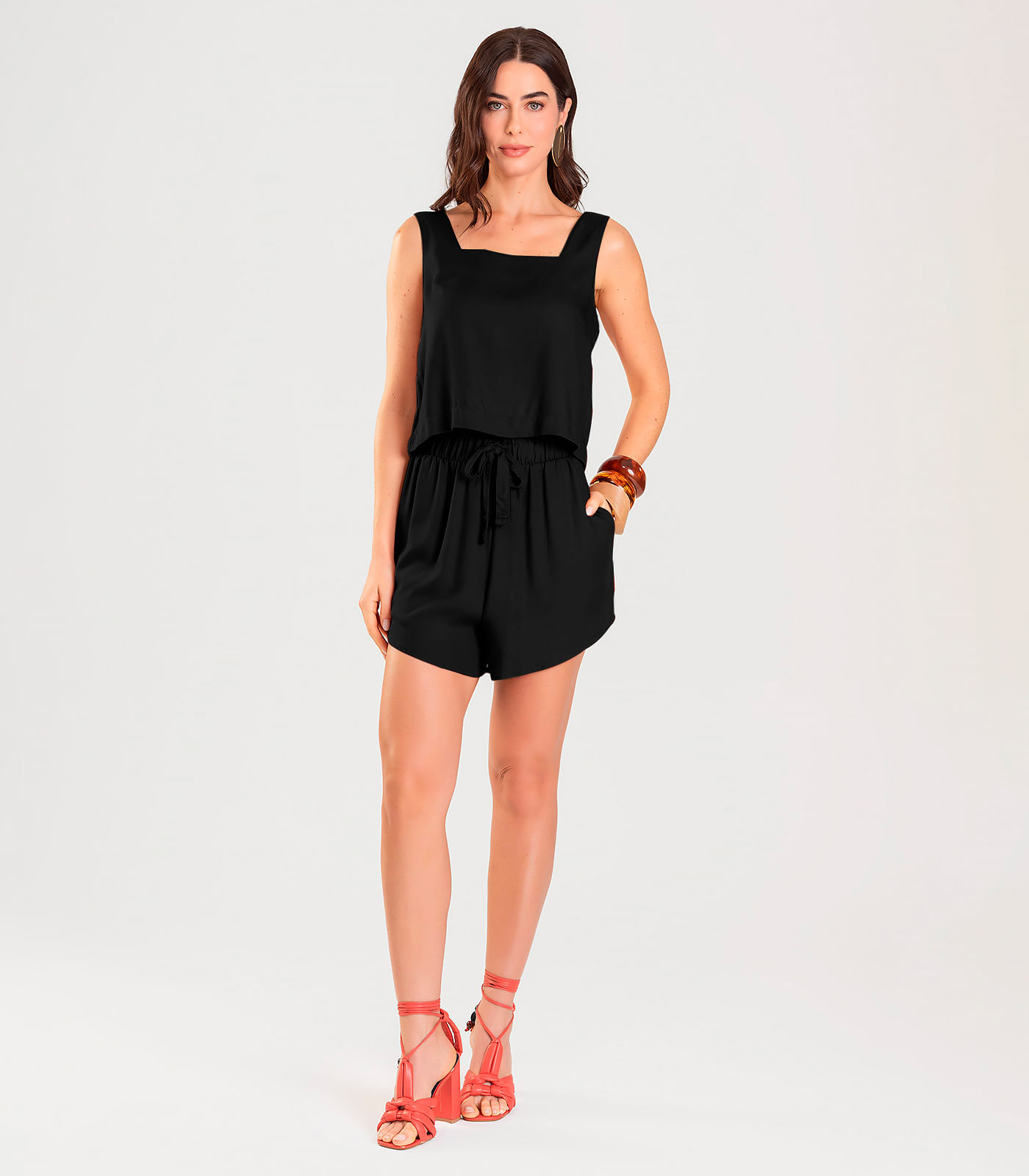 Shorts Feminino Dianna Preto
