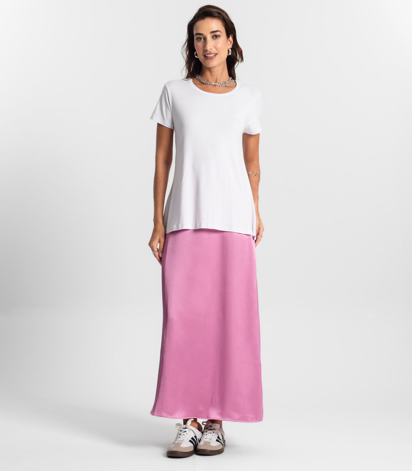 Blusa Feminina manga Curta KO Branco - Imagem 8