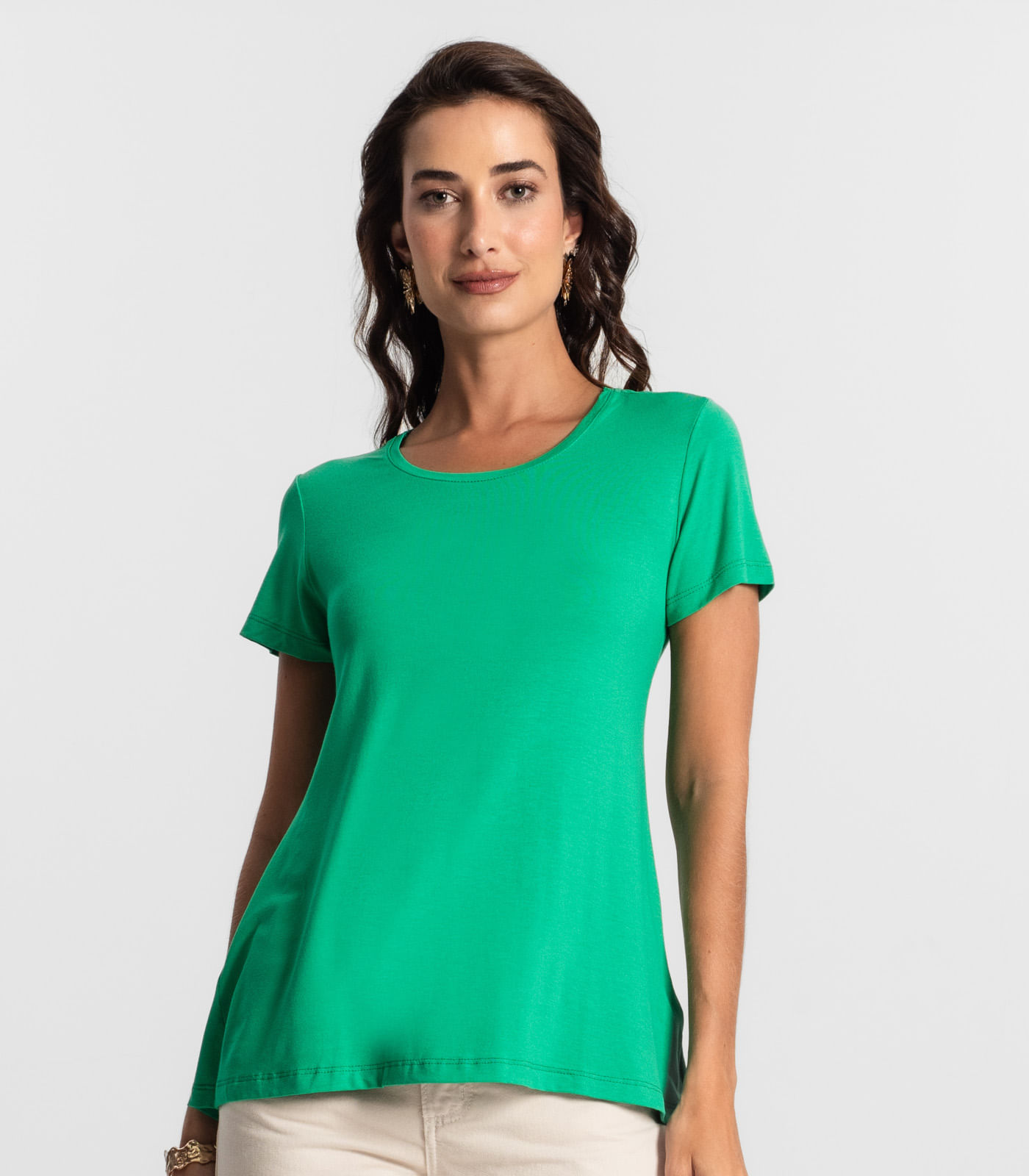 Blusa Feminina manga Curta KO Verde - Imagem 6