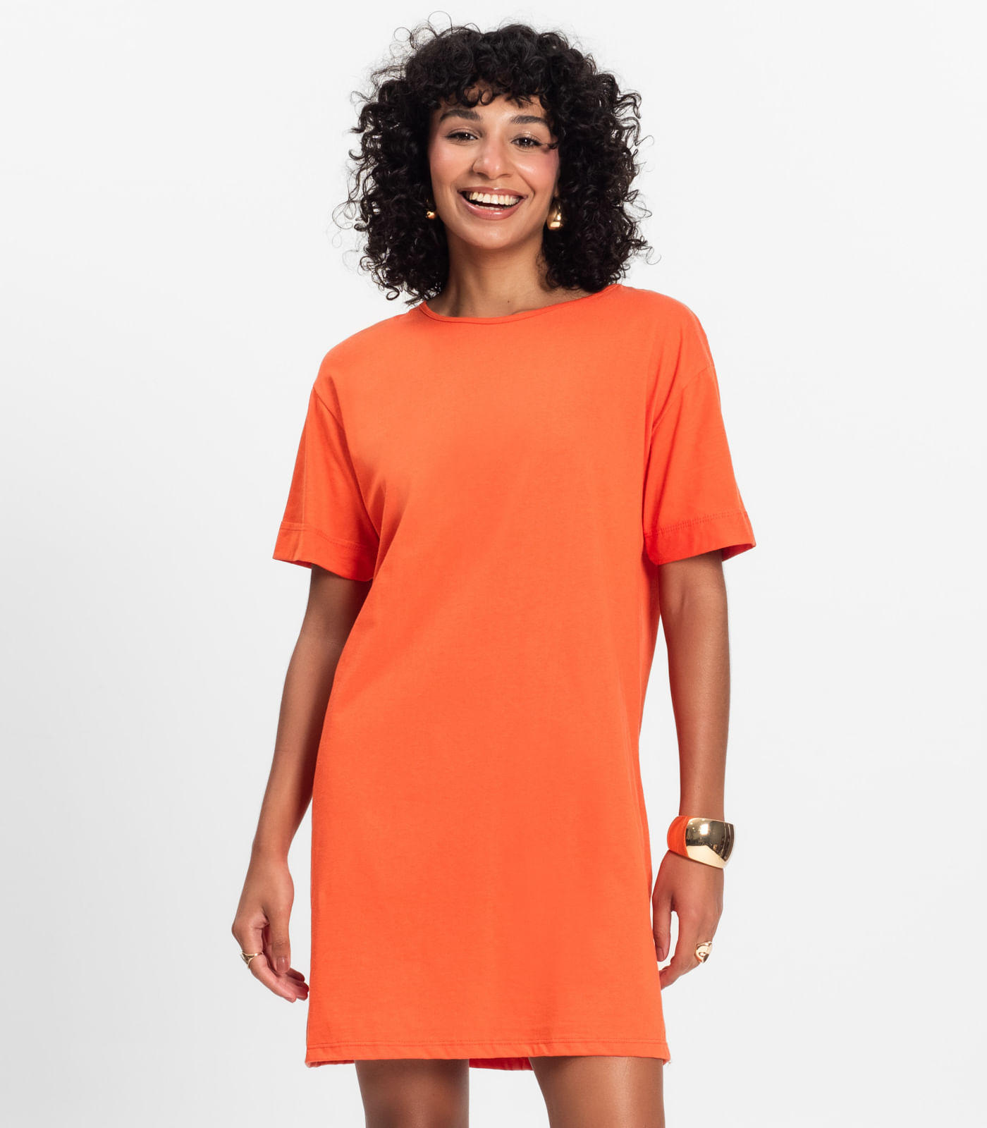 Camisola Feminina Lisa Select Laranja - Imagem 2