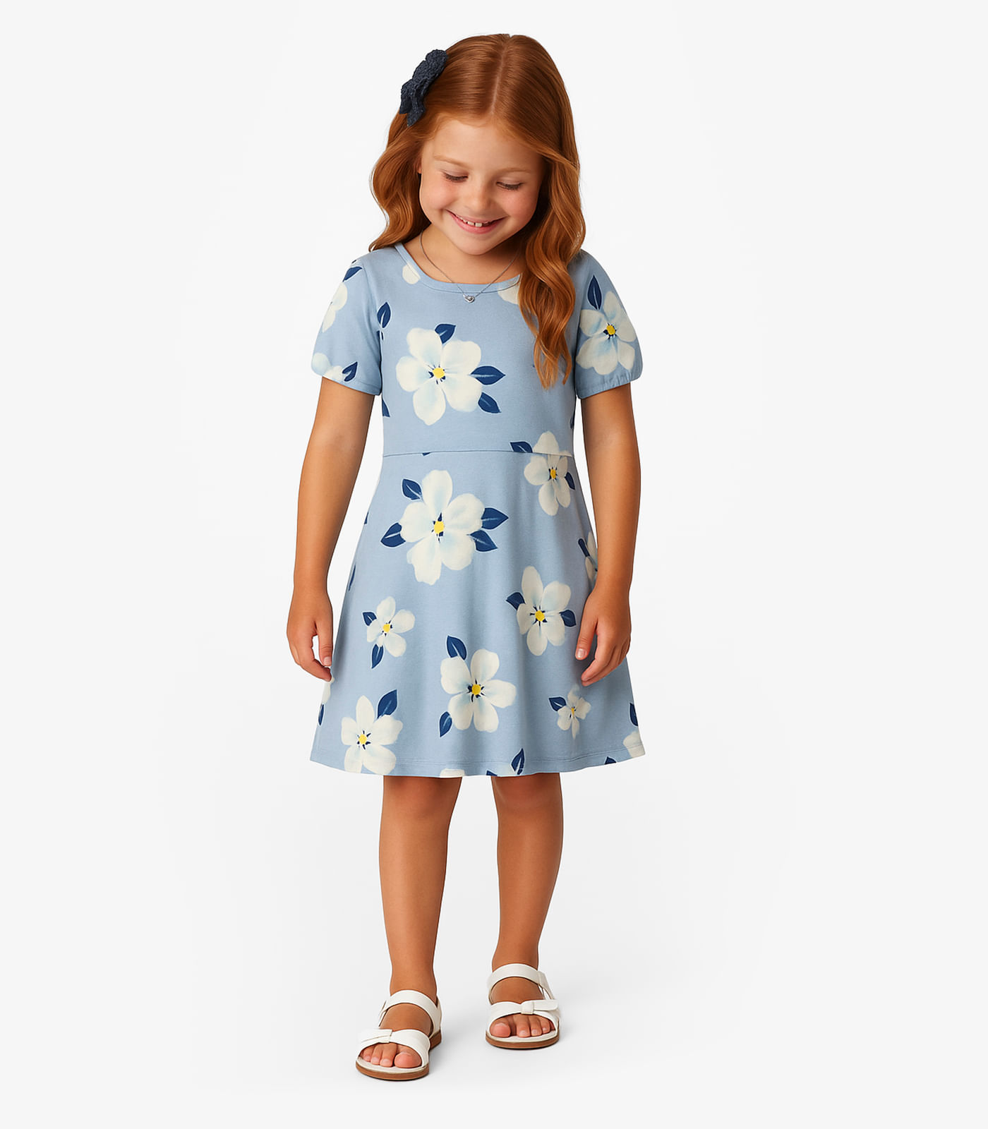 Vestido Feminino Infantil Select Azul