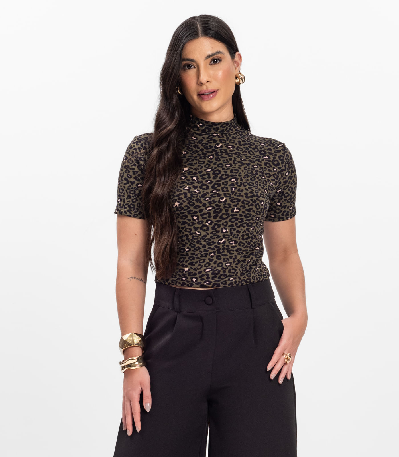 Blusa Feminina Infinita Cor Bege