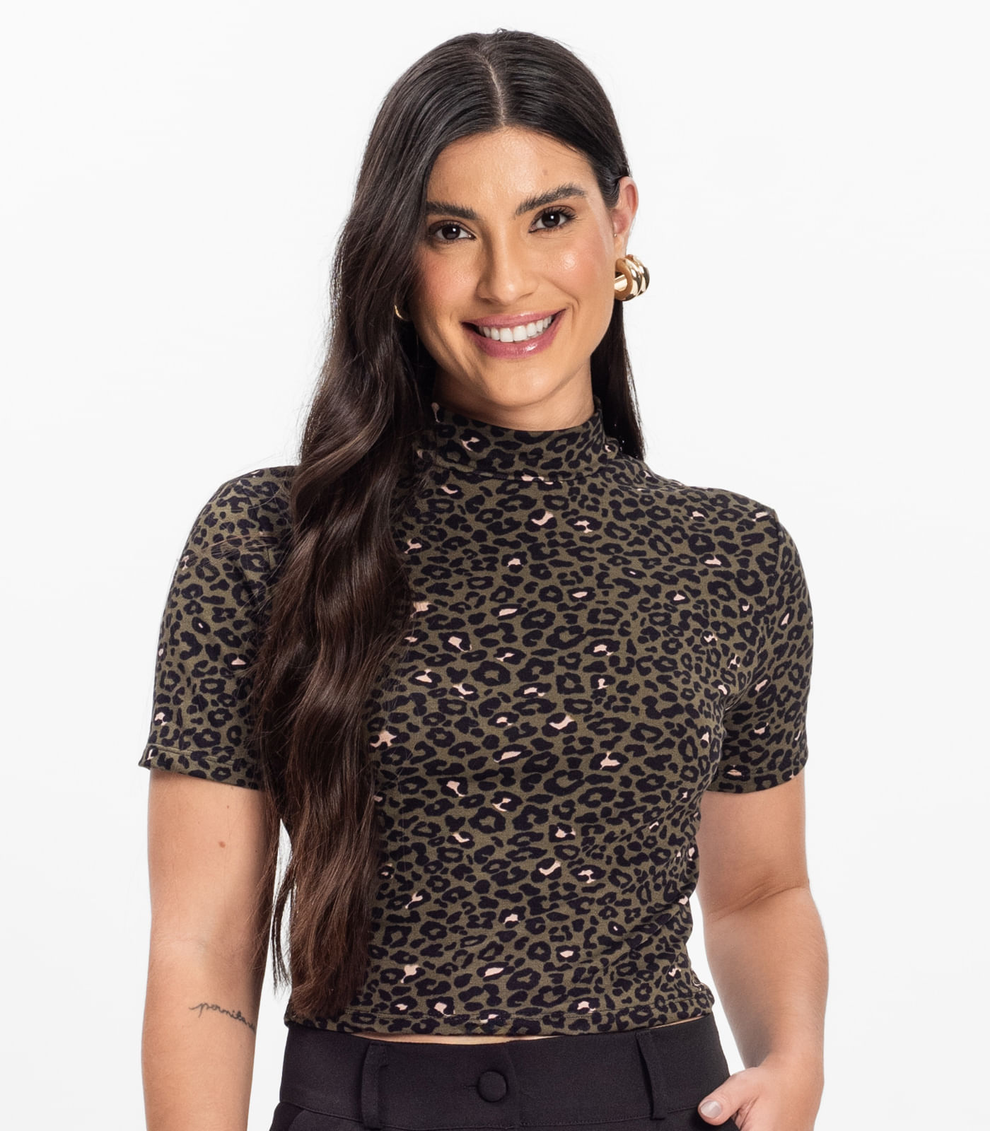 Blusa Feminina Infinita Cor Bege - Imagem 2
