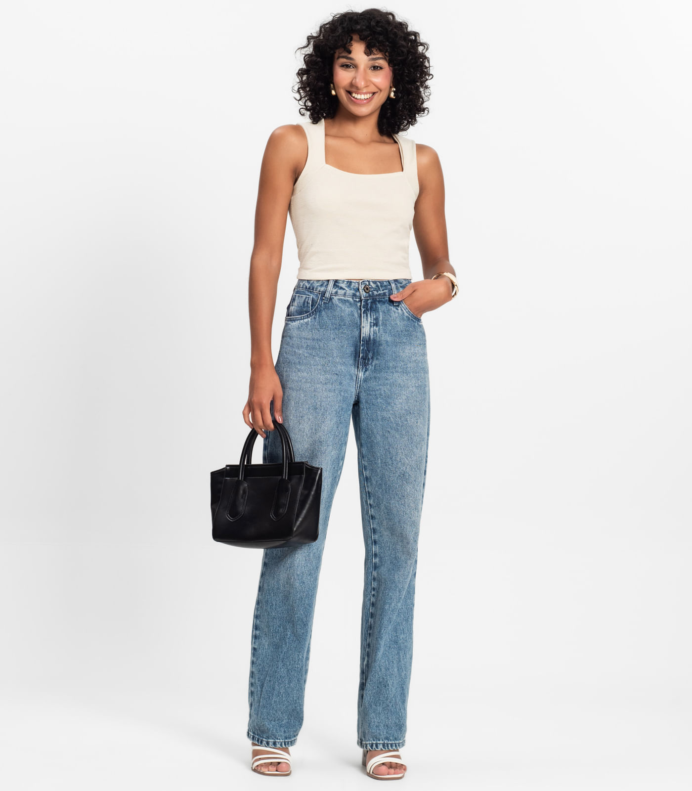 Cropped Feminino Select Bege - Imagem 4