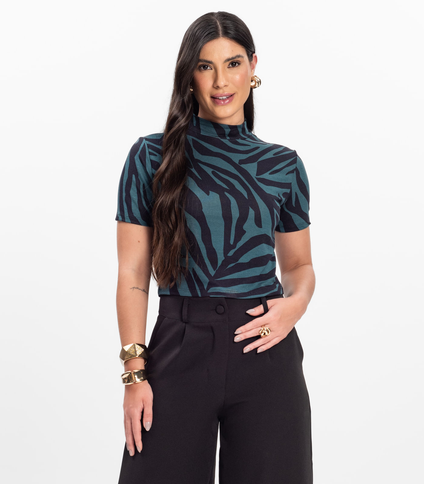 Blusa Feminina Infinita Cor Verde