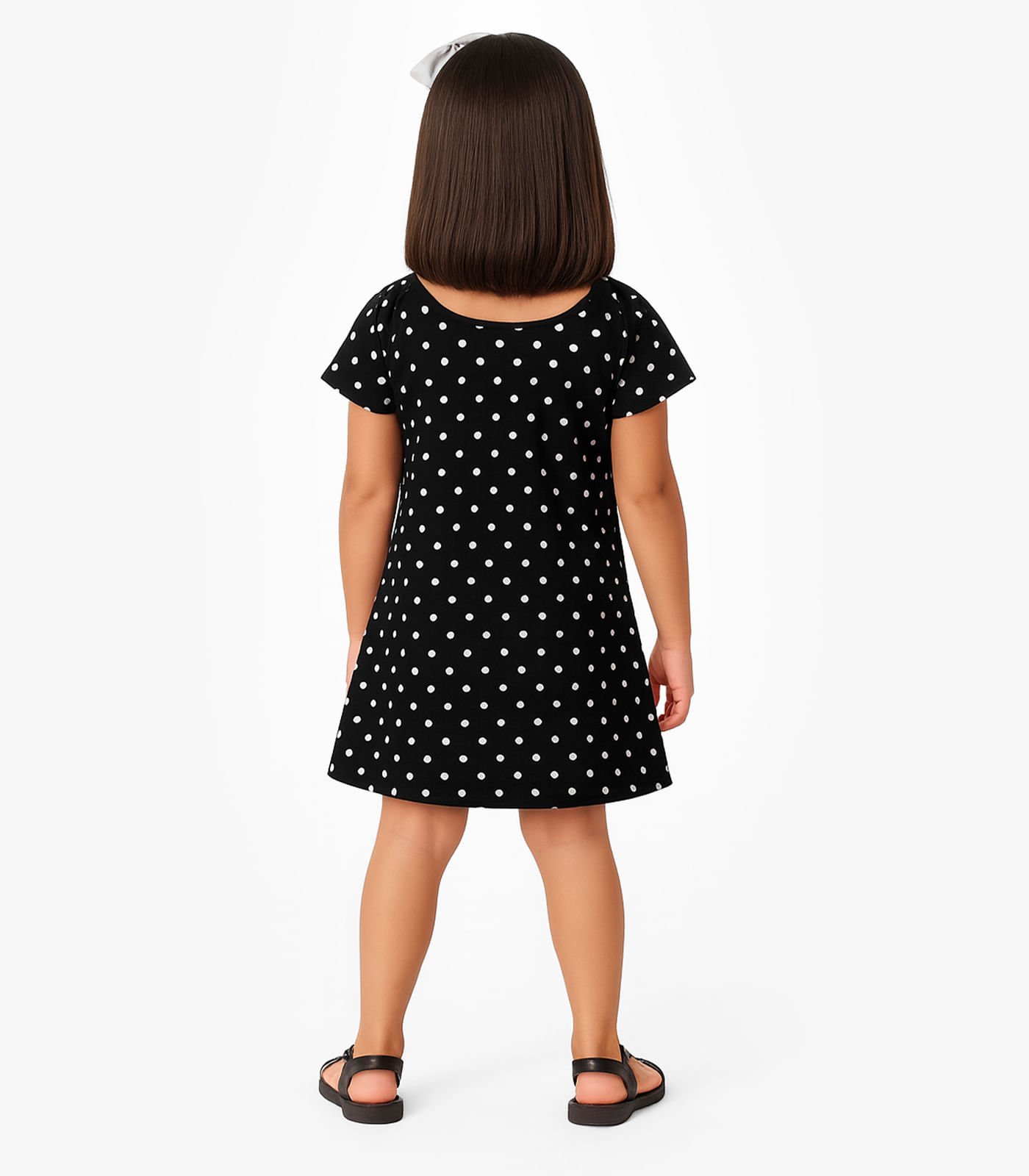 Vestido Feminino Infantil Select Preto - Imagem 2