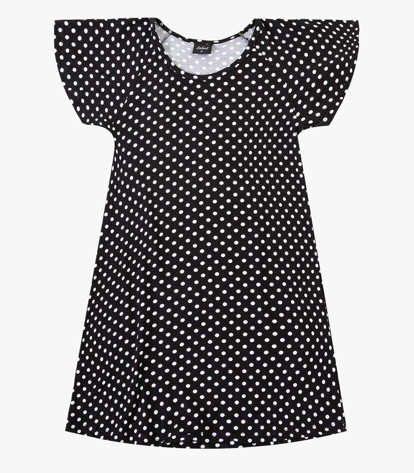 Vestido Feminino Infantil Select Preto - Imagem 3