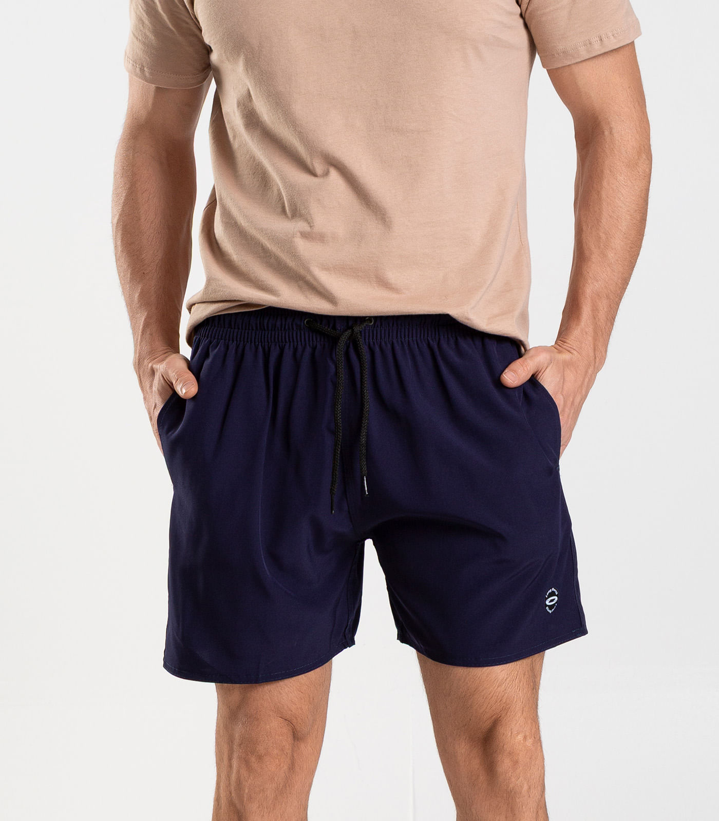 Bermuda Masculina Lisa De Microfibra Long Bong Azul - Imagem 15