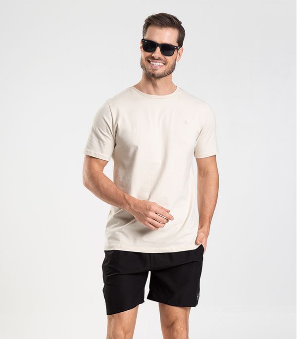 Bermuda Masculina Lisa De Microfibra Long Bong Preto G