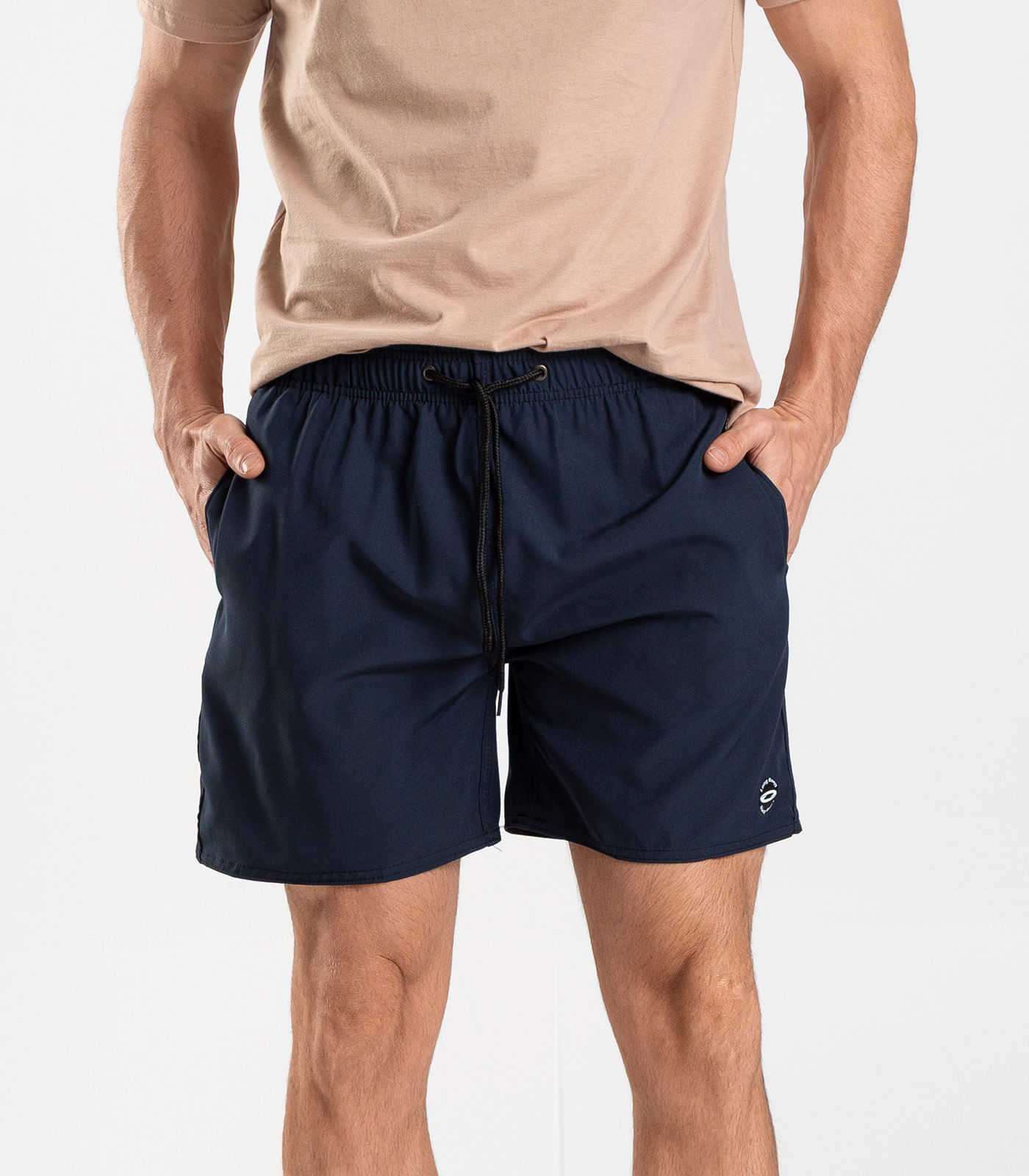 Bermuda Masculina Lisa De Microfibra Long Bong Azul - Imagem 11