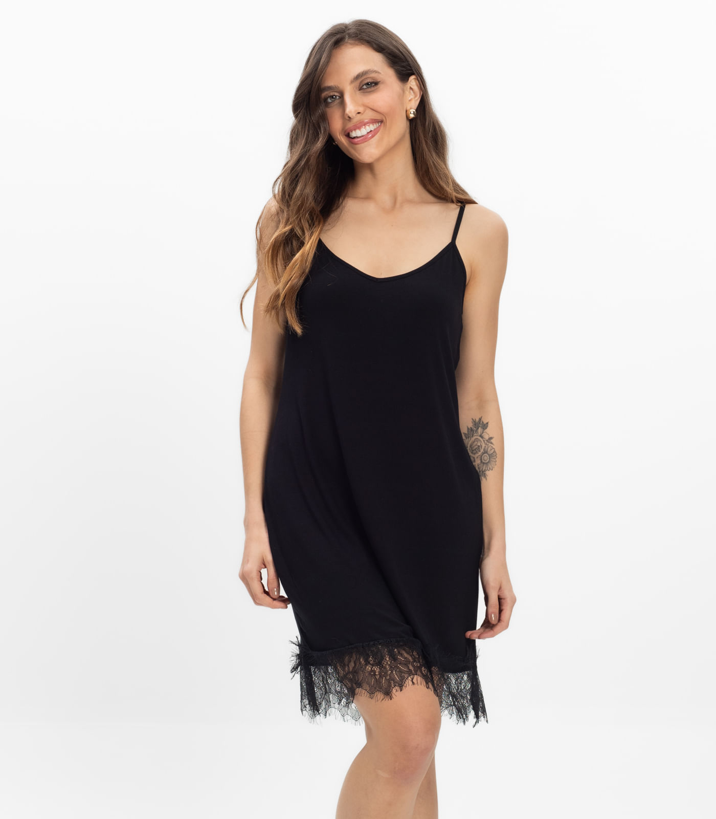 Camisola Feminina Infinita Cor Preto