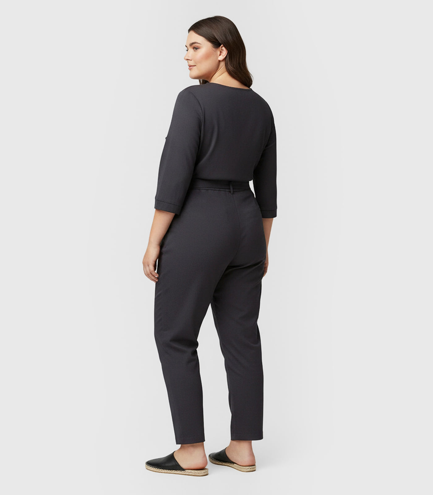 Calça Feminina Plus Size Marrante Renaluci Preto - Imagem 14