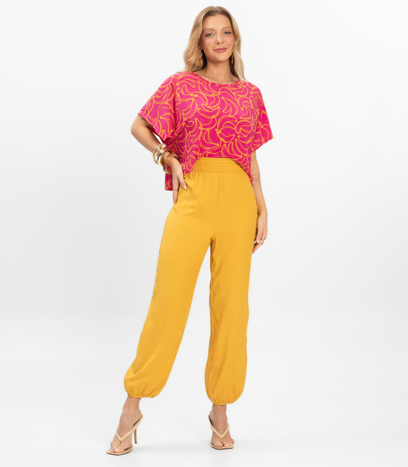 Blusa Feminina em Liganete Infinita Cor Rosa - Imagem 8