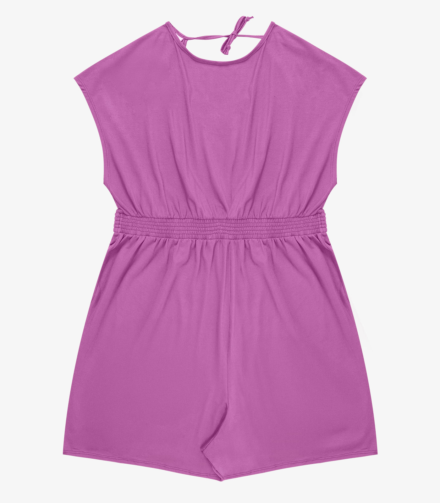 Macaquinho Feminino Malha Visco Infinita Cor Roxo - Imagem 23