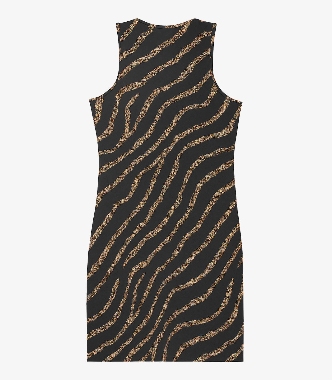 Vestido Plus Size Estampado Infinita Cor Preto - Imagem 31