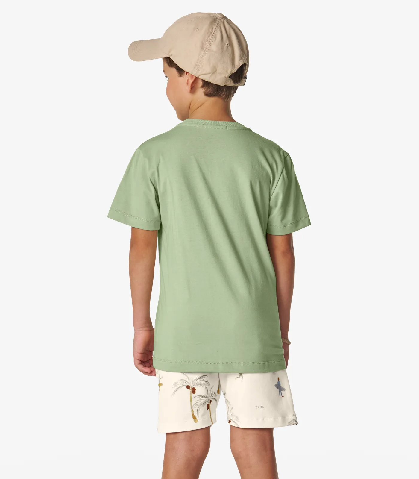 Conjunto Masculino Camiseta com Bermuda Trick Nick Verde - Imagem 4