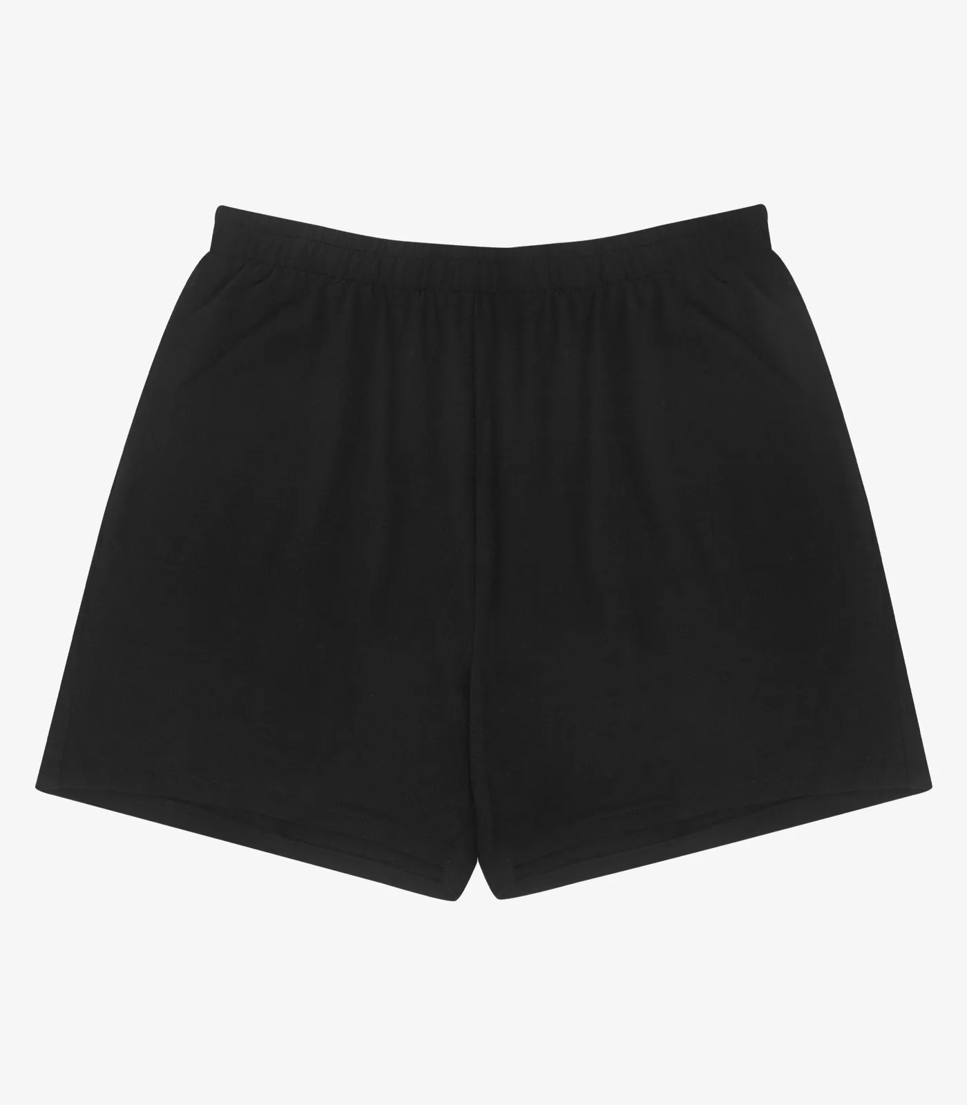 Shorts Feminino Plus Size Com Bolsos Secret Glam Preto - Imagem 10