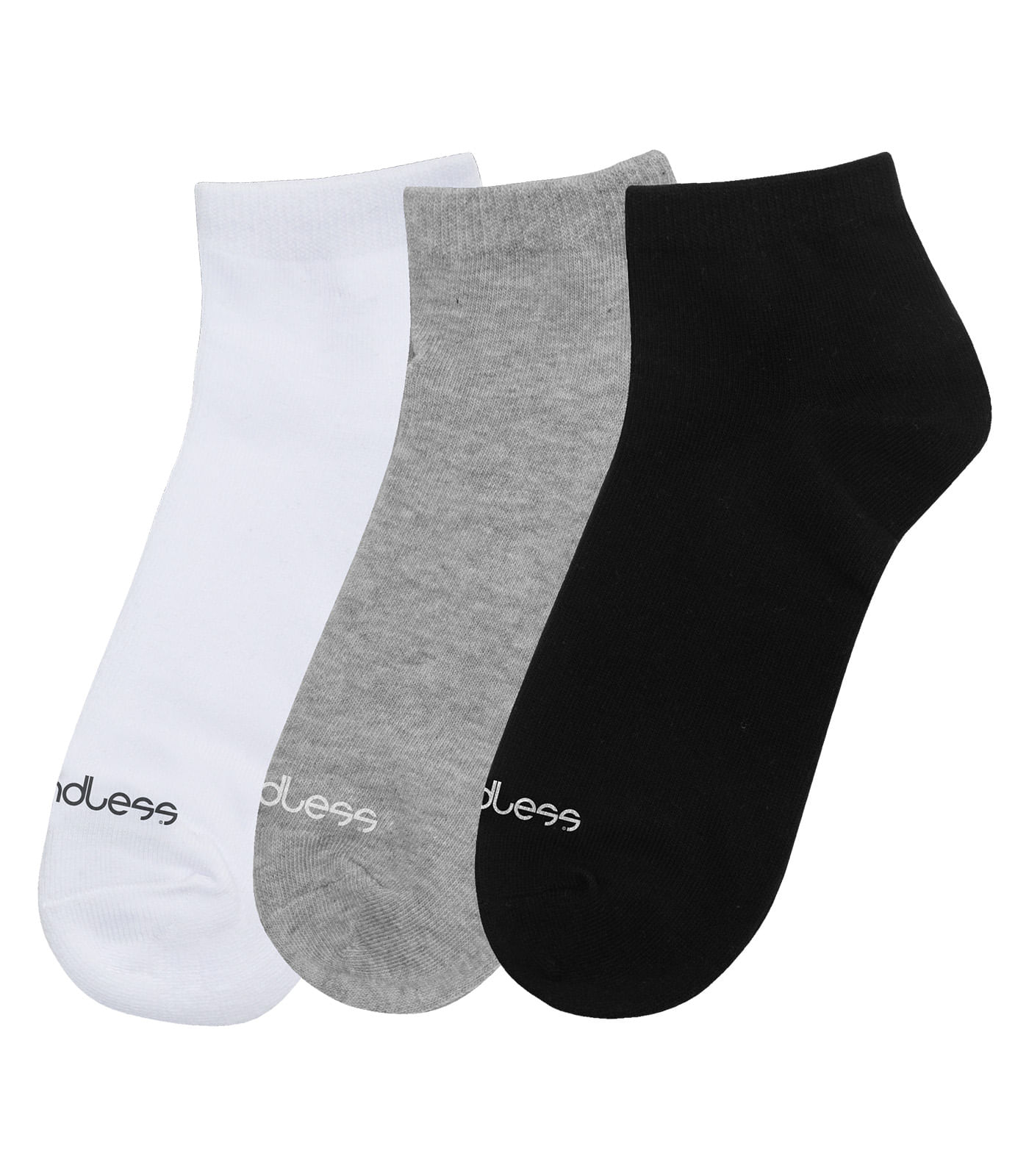 Kit 3 Pares De Meias Cano Curto Adulto Endless Unica - Imagem 2