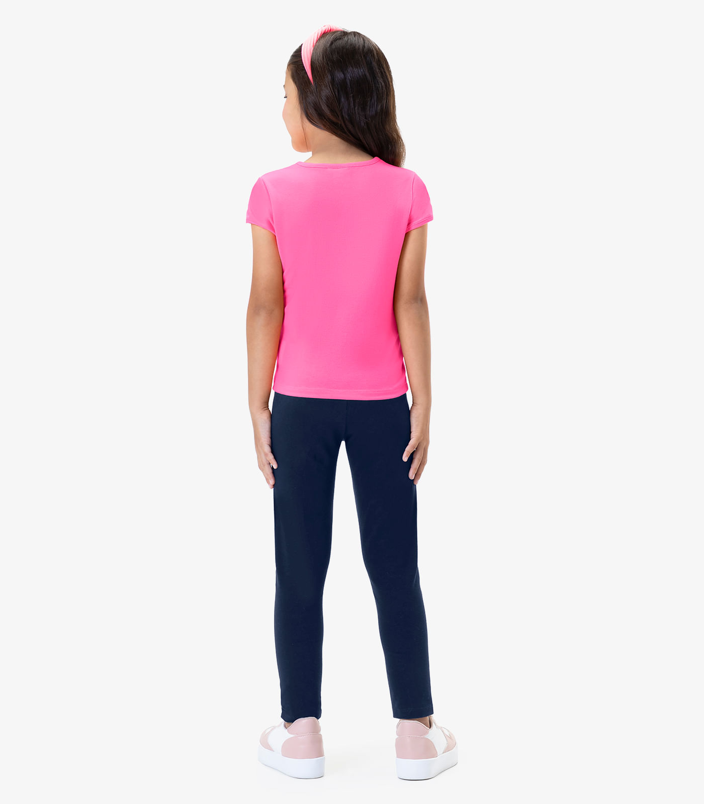 Calça Legging Infantil Feminina Rovi Kids Azul - Imagem 9