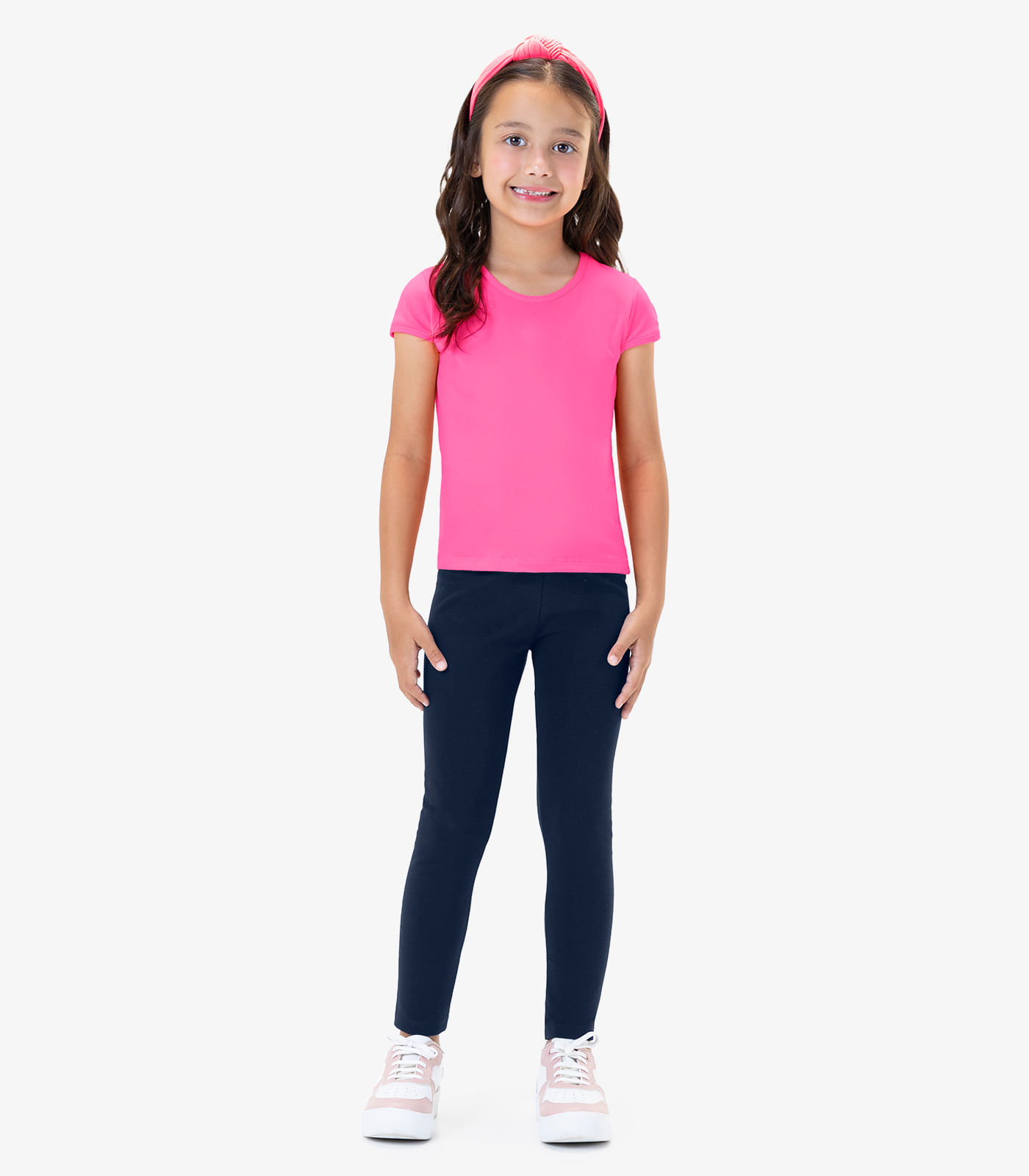 Calça Legging Infantil Feminina Rovi Kids Azul - Imagem 13