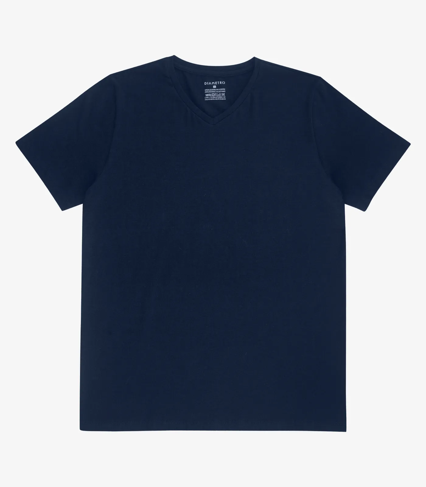 Camiseta Plus Size Masculina Diametro Azul