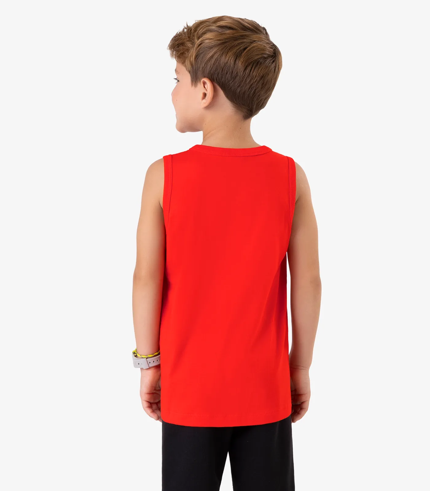 Machão Meia Malha Rovi Kids Laranja - Imagem 3