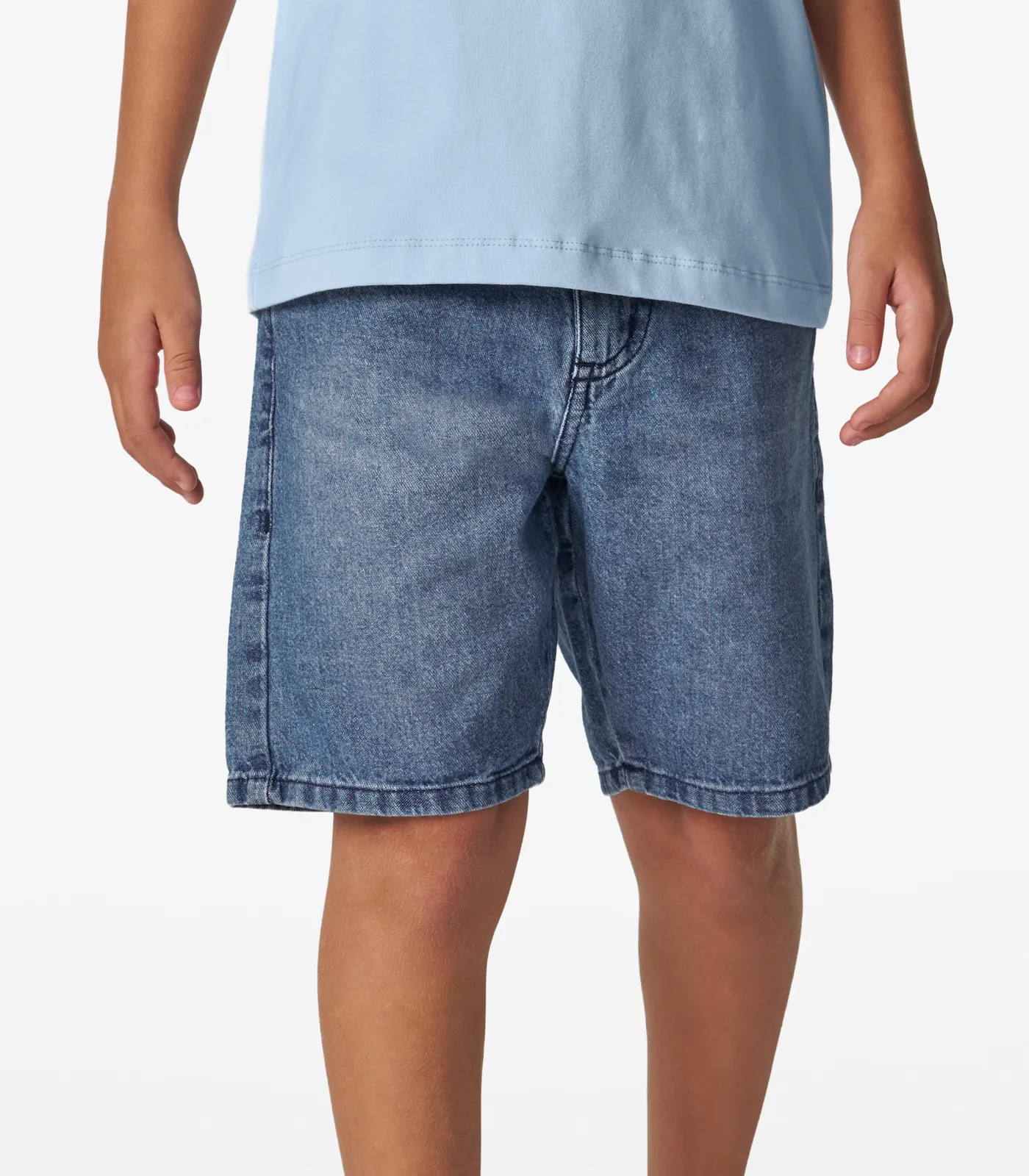 Conjunto Camiseta com Bermuda Trick Nick Azul - Imagem 3